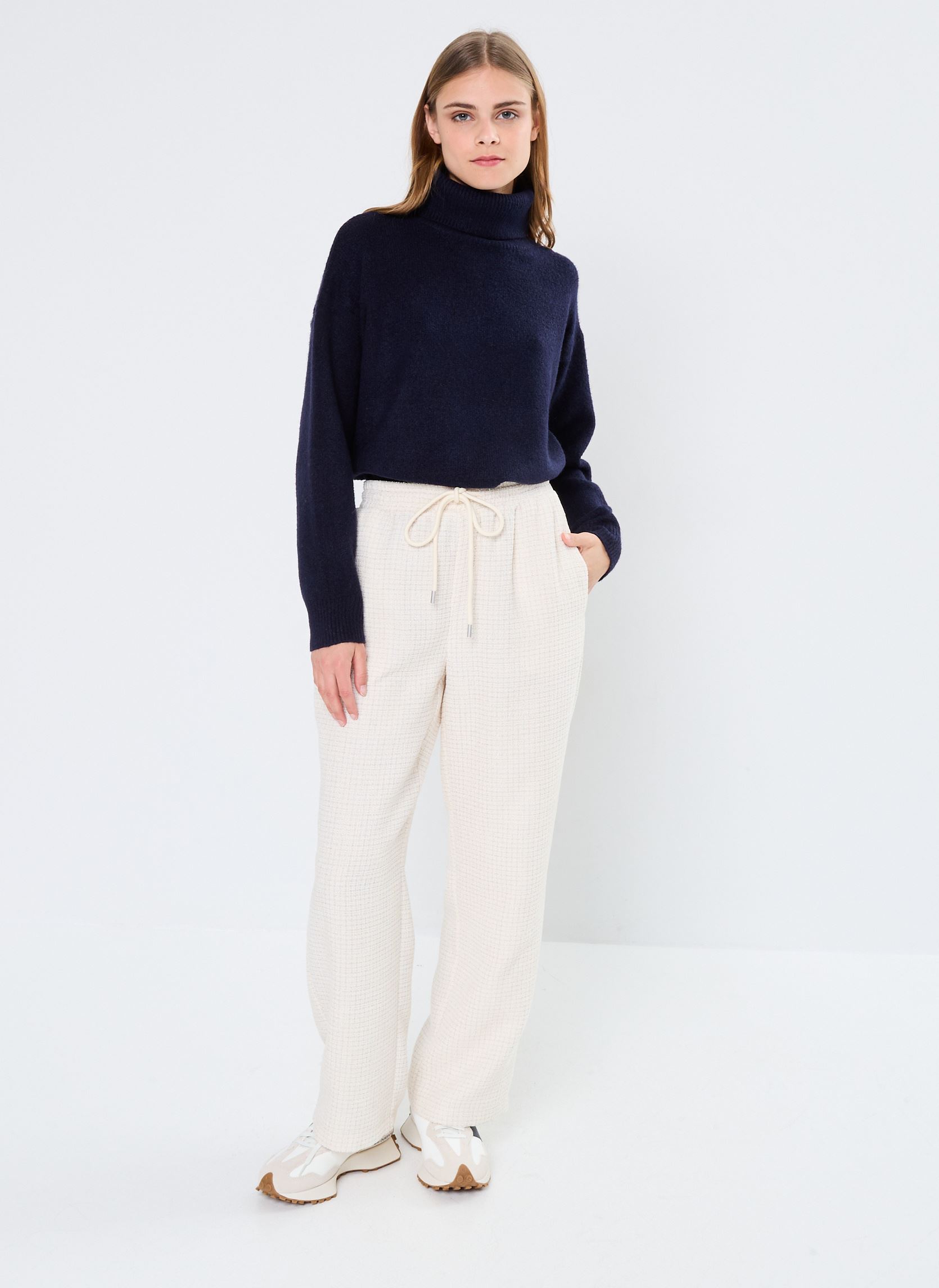Bas de jogging Young Ladies Woven Pants PL262CH femme blanc Lili Sidonio Bas de jogging Young Ladies Woven Pants PL262CH femme blanc OFFWHITE