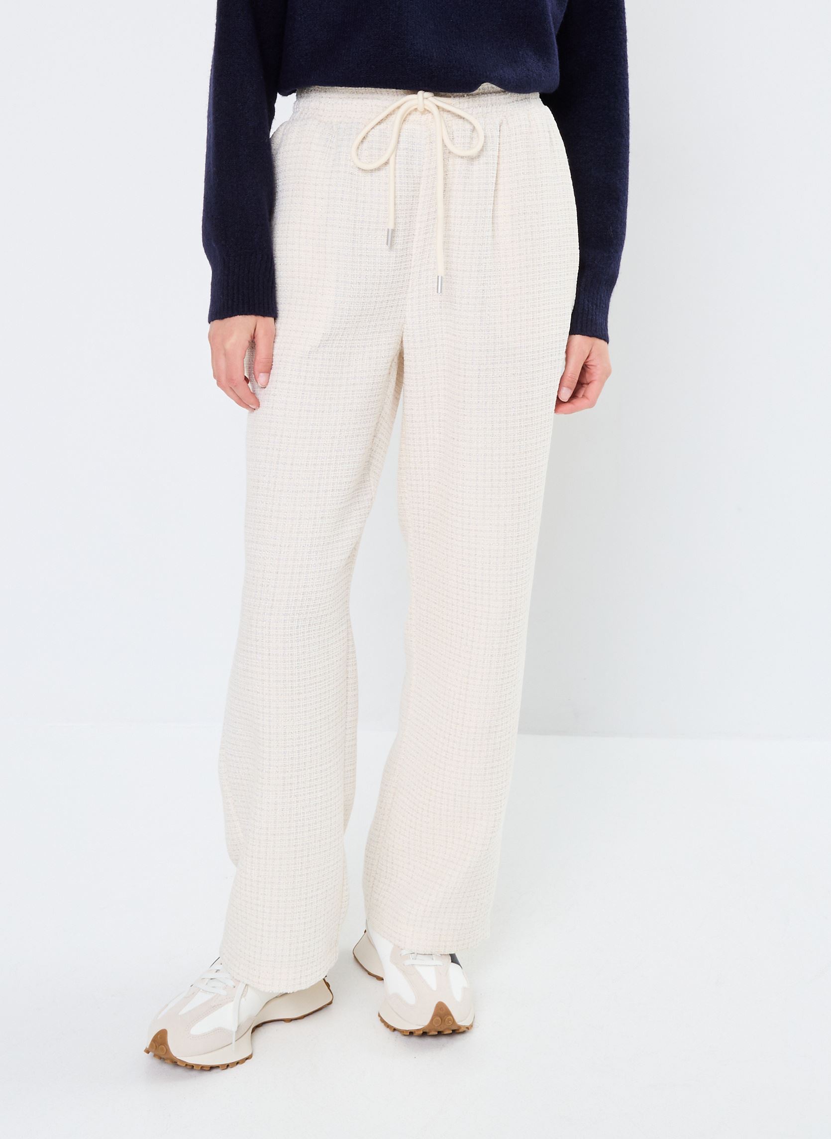 Bas de jogging Young Ladies Woven Pants PL262CH femme blanc Lili Sidonio Bas de jogging Young Ladies Woven Pants PL262CH femme blanc OFFWHITE