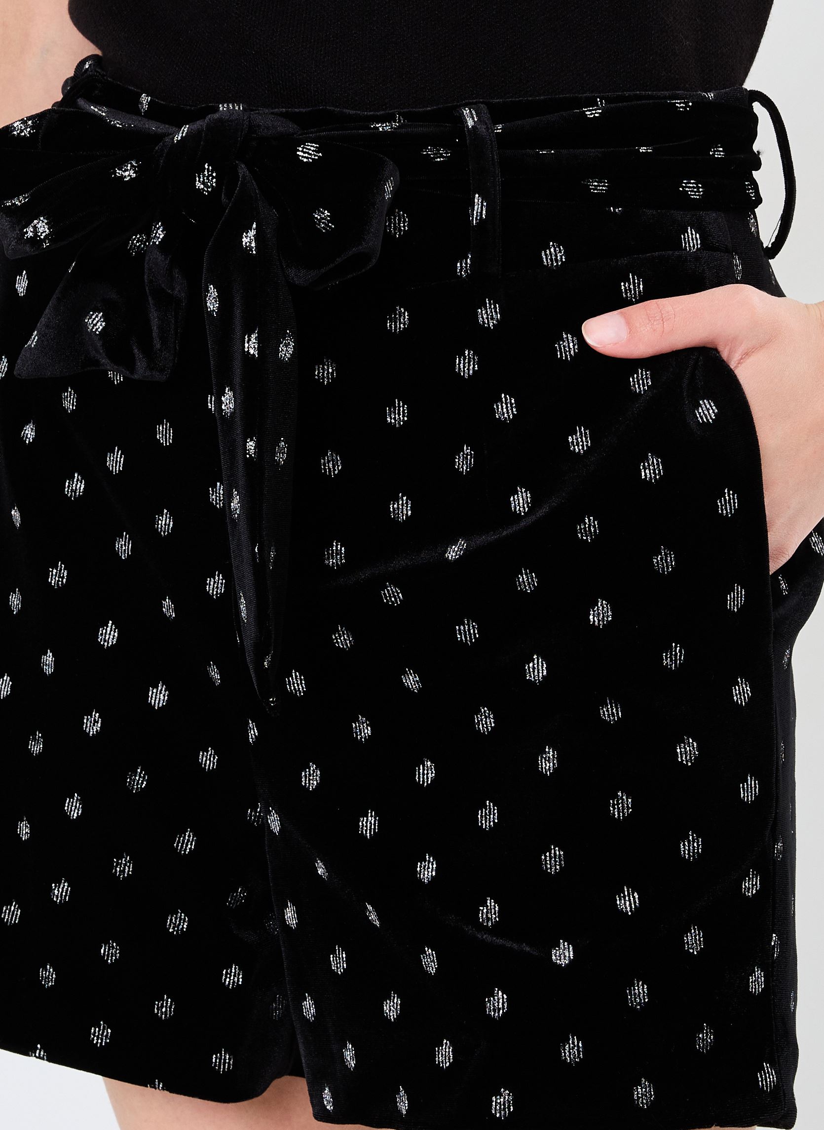 Pantaloncini Young Ladies Knitted Shorts donna nero Lili Sidonio Pantaloncini Young Ladies Knitted Shorts donna nero BLACK