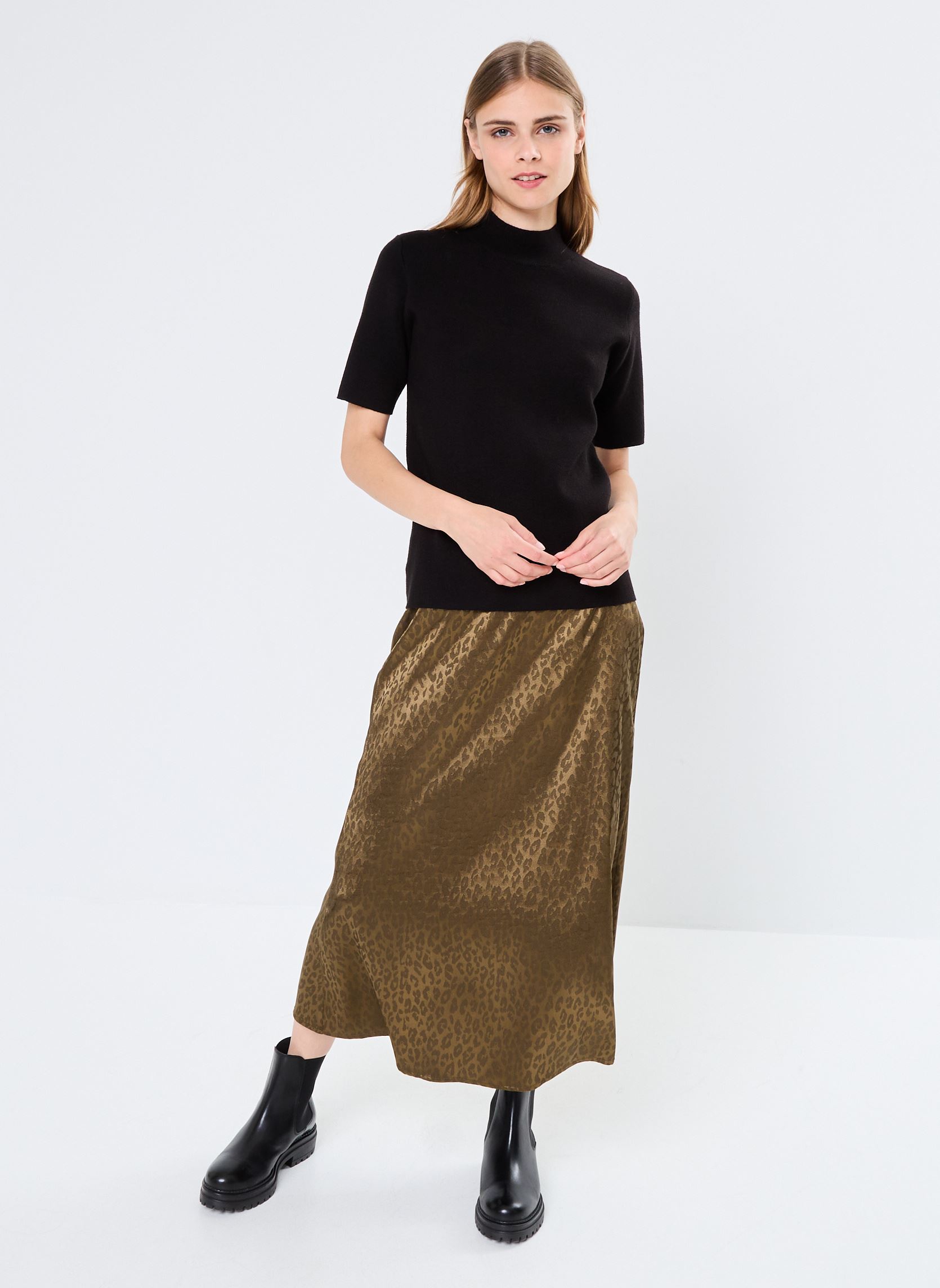 Pulls Young Ladies Knitted Sweater TL261CN femme noir Lili Sidonio Pulls Young Ladies Knitted Sweater TL261CN femme noir BLACK