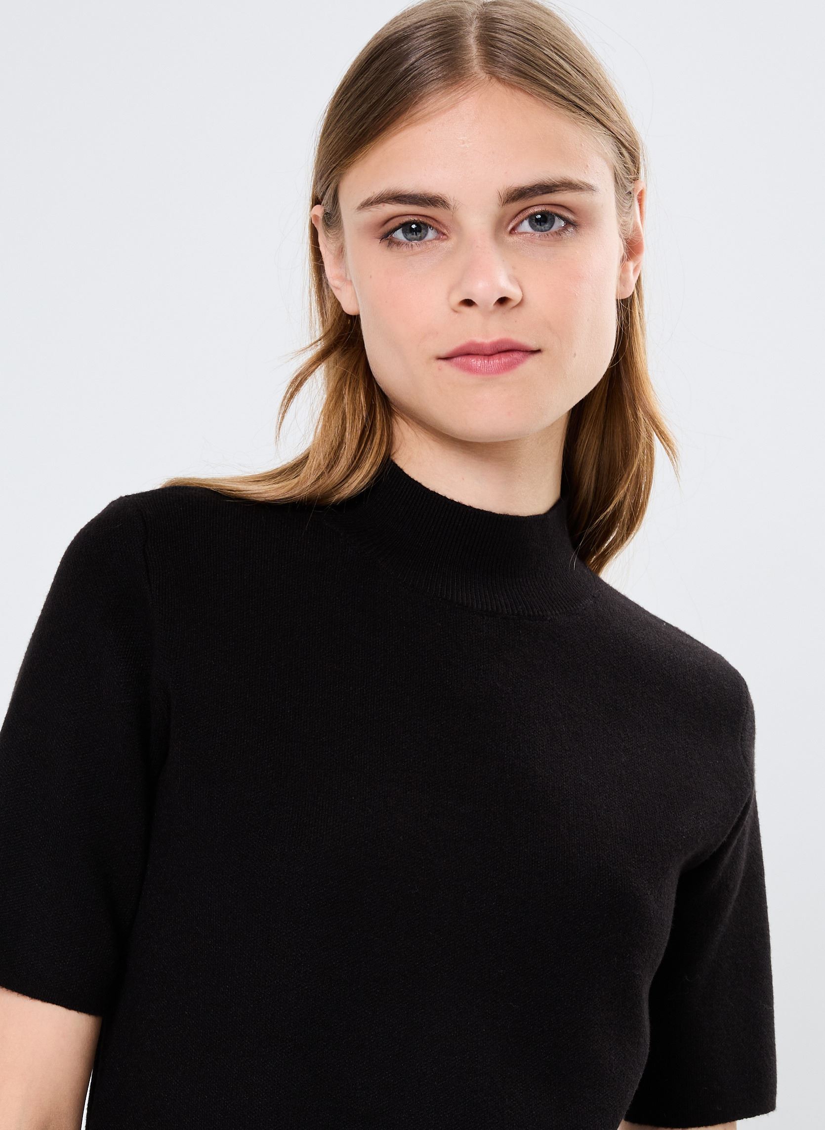 Pulls Young Ladies Knitted Sweater TL261CN femme noir Lili Sidonio Pulls Young Ladies Knitted Sweater TL261CN femme noir BLACK