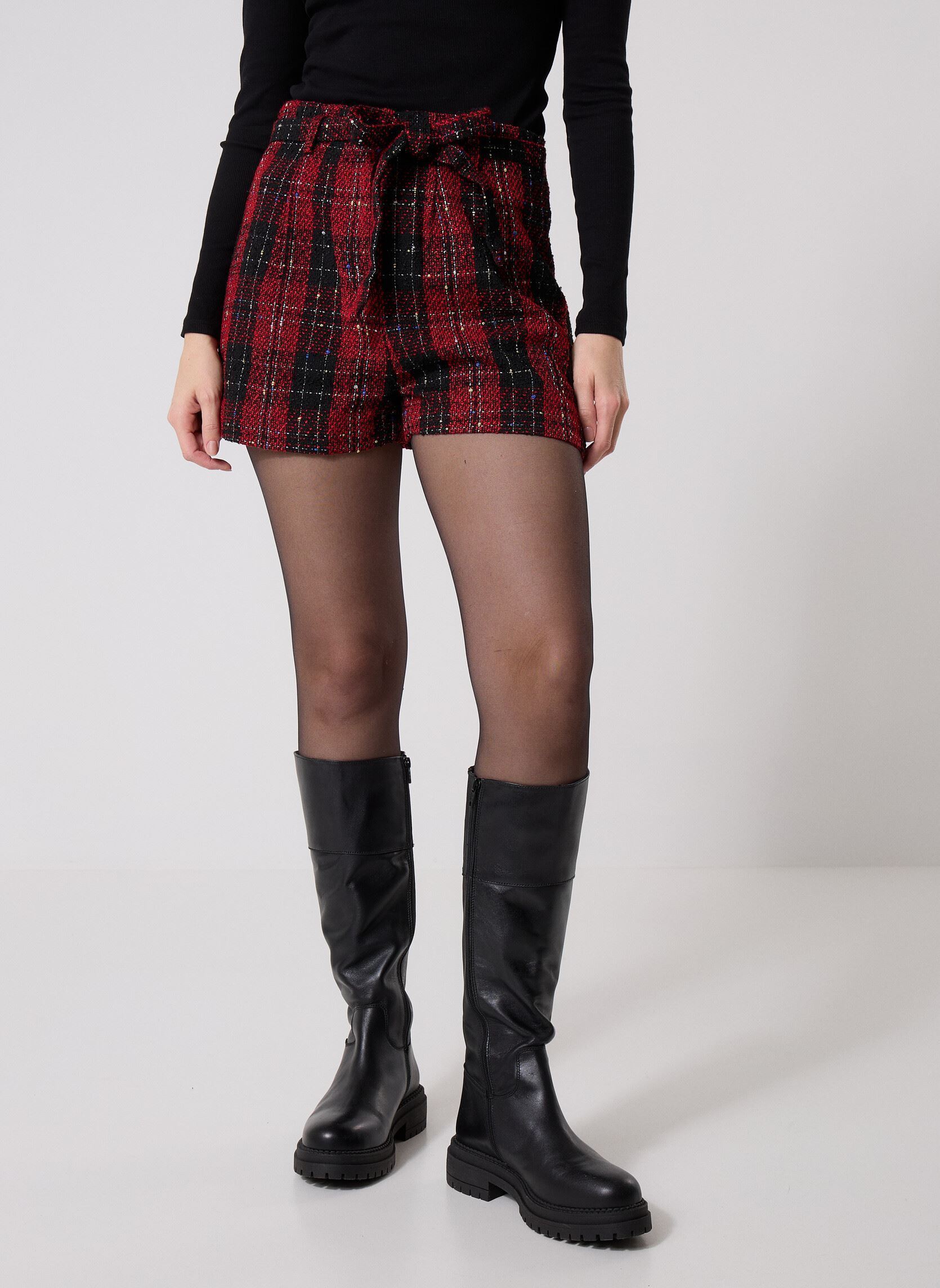 Shorts Young Ladies Woven Shorts femme noir Lili Sidonio Shorts Young Ladies Woven Shorts femme noir BLACK