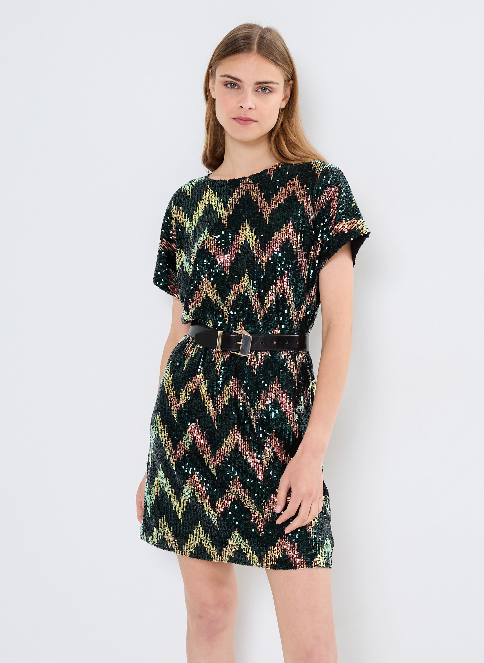 Vestidos Young Ladies Knitted Dress TL387CH mujer negro Lili Sidonio Vestidos Young Ladies Knitted Dress TL387CH mujer negro BLACK