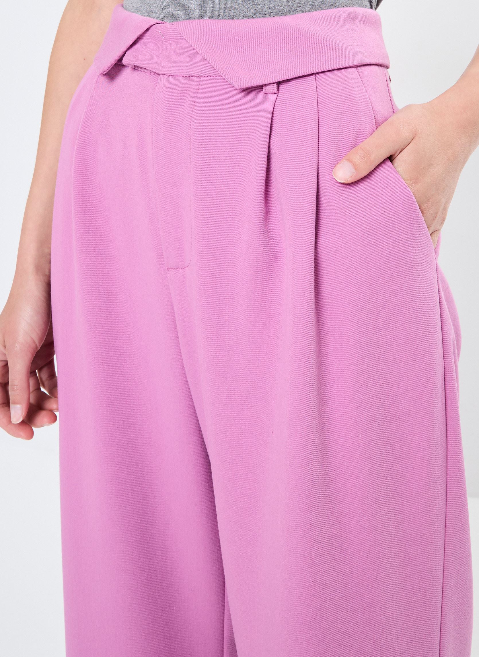 Pantalons larges Young Ladies Woven Pants TL389CN femme rose Lili Sidonio Pantalons larges Young Ladies Woven Pants TL389CN femme rose PINK