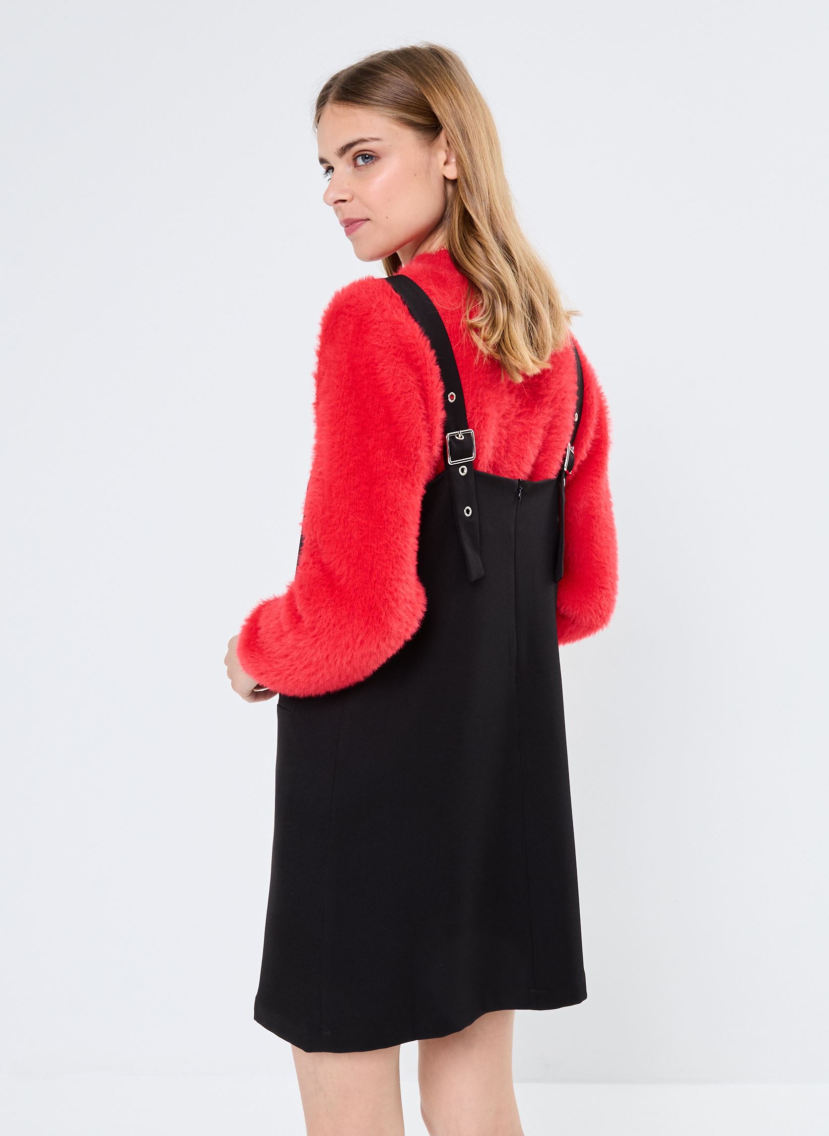 Robes Young Ladies Woven Dress TLF142CN femme noir Lili Sidonio Robes Young Ladies Woven Dress TLF142CN femme noir BLACK