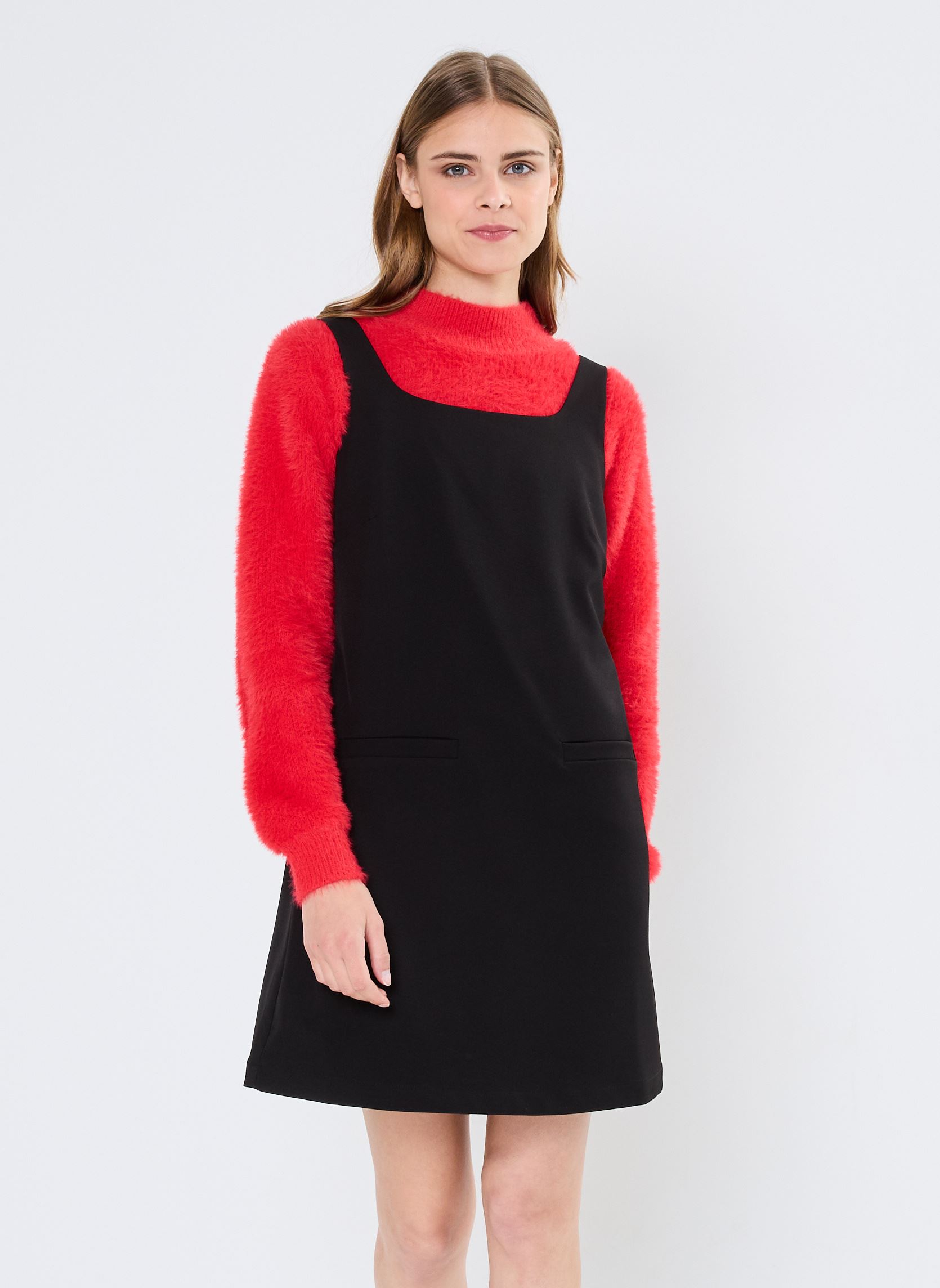 Robes Young Ladies Woven Dress TLF142CN femme noir Lili Sidonio Robes Young Ladies Woven Dress TLF142CN femme noir BLACK