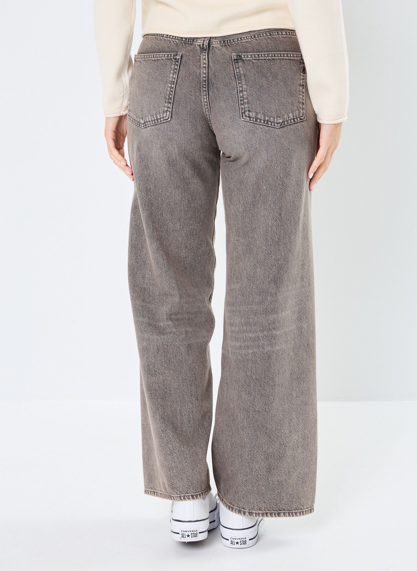 Weite Jeans Amelye Jean Large damen grau Replay Weite Jeans Amelye Jean Large damen grau MEDIUM GREY