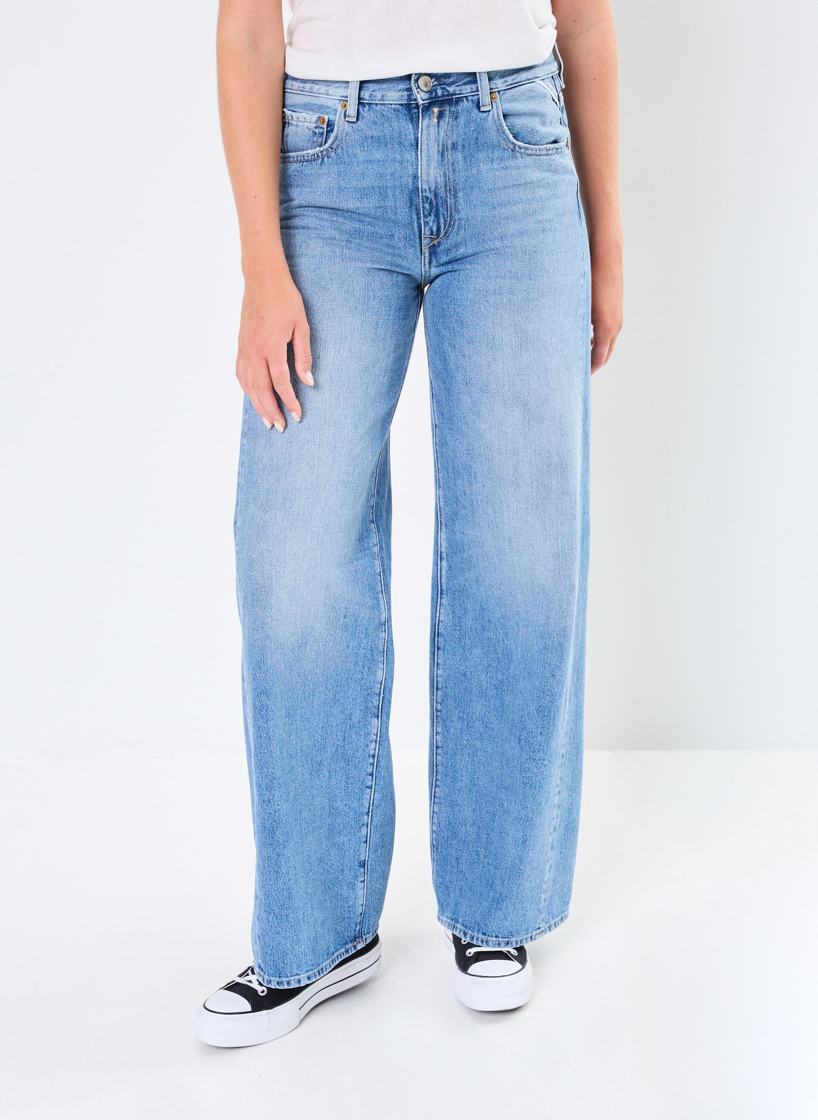 Vêtements Replay Amelye Jean Large pour Accessoires
