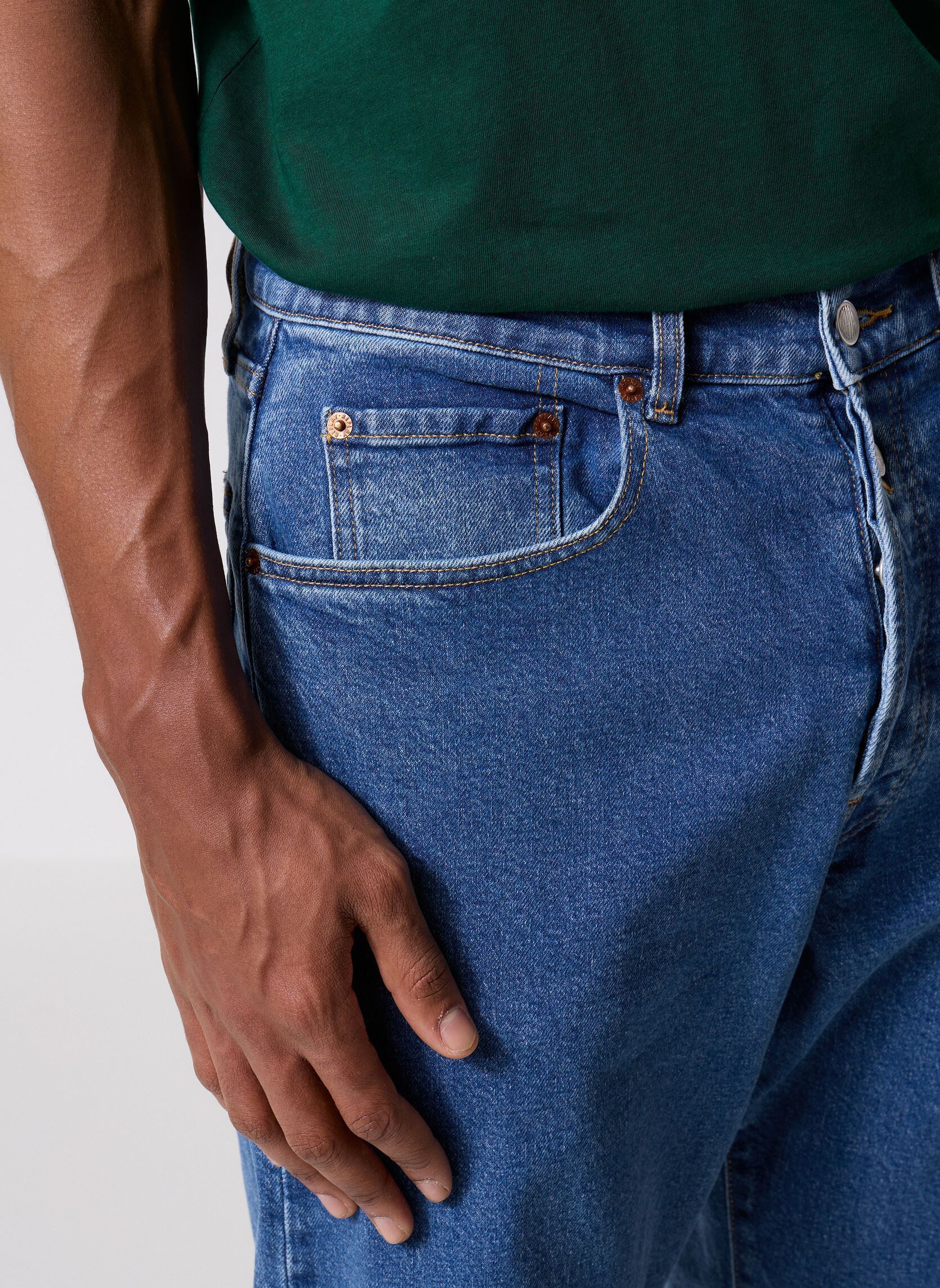 Jeans droit Jean homme bleu Replay Jeans droit Jean homme bleu Medium Blue