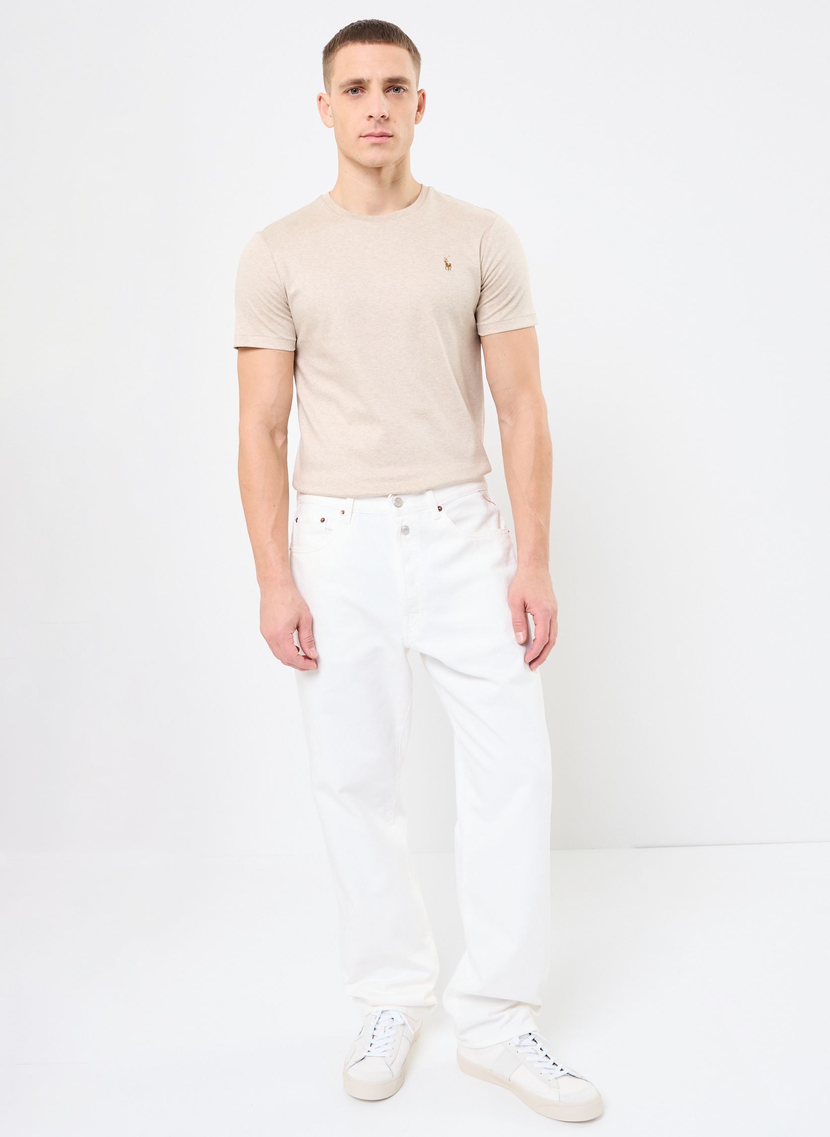 Rechte jeans / Straight Leg Jeans Jean heren wit Replay Rechte jeans / Straight Leg Jeans Jean heren wit NATURAL WHITE