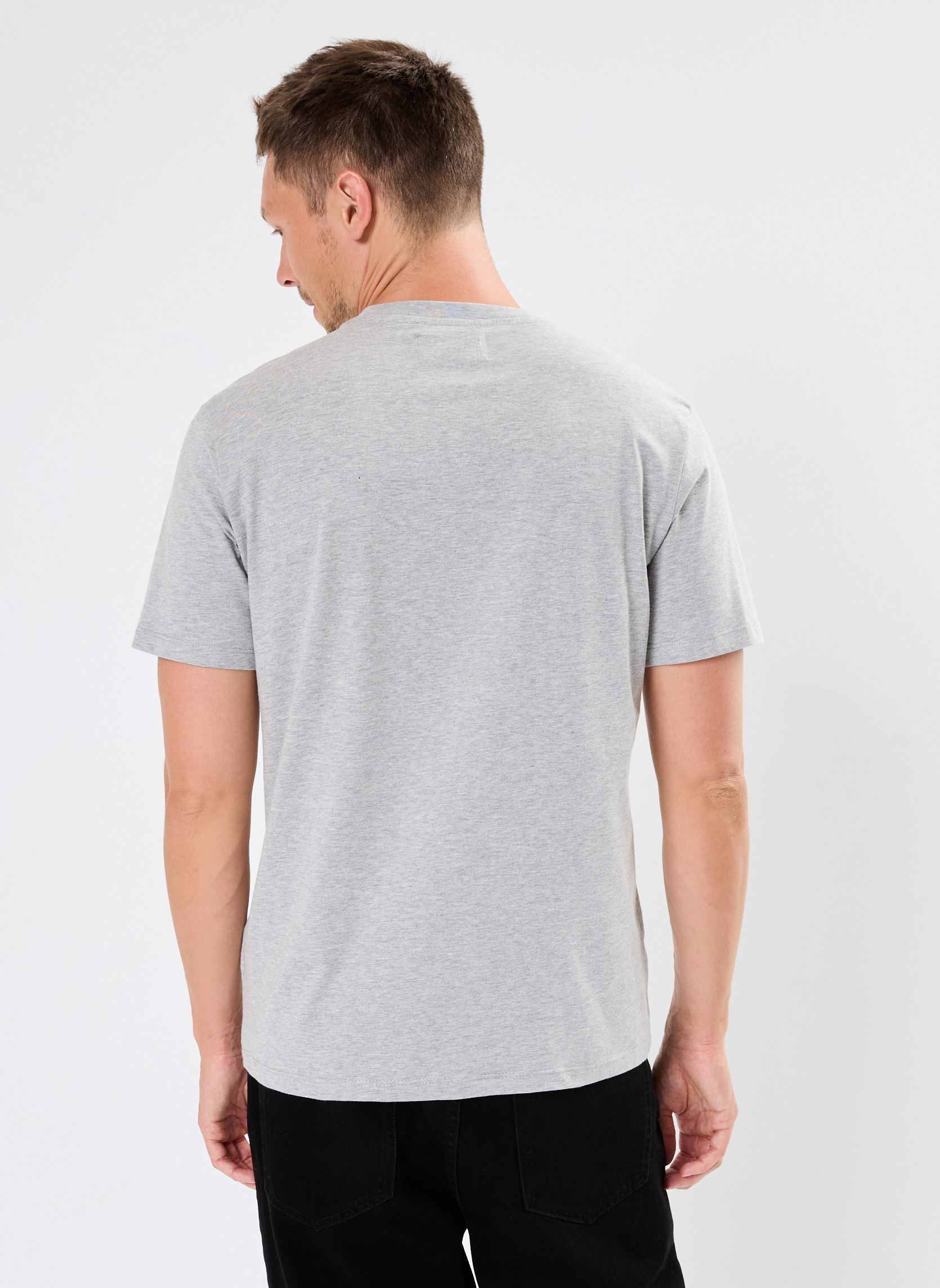 Kurzarm-T-Shirts T-shirt herren grau Replay Kurzarm-T-Shirts T-shirt herren grau LIGHT GREY MELANGE