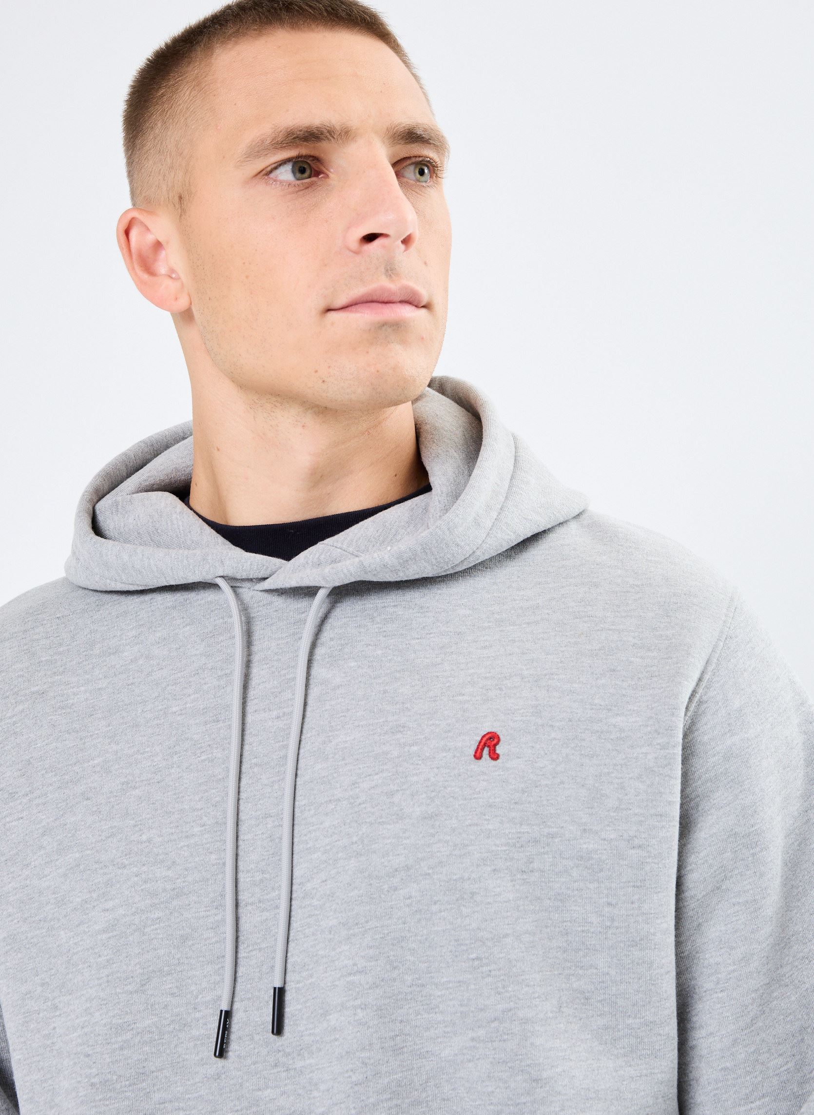 Sweatshirts Sweat Capuche heren grijs Replay Sweatshirts Sweat Capuche heren grijs LIGHT GREY MELANGE