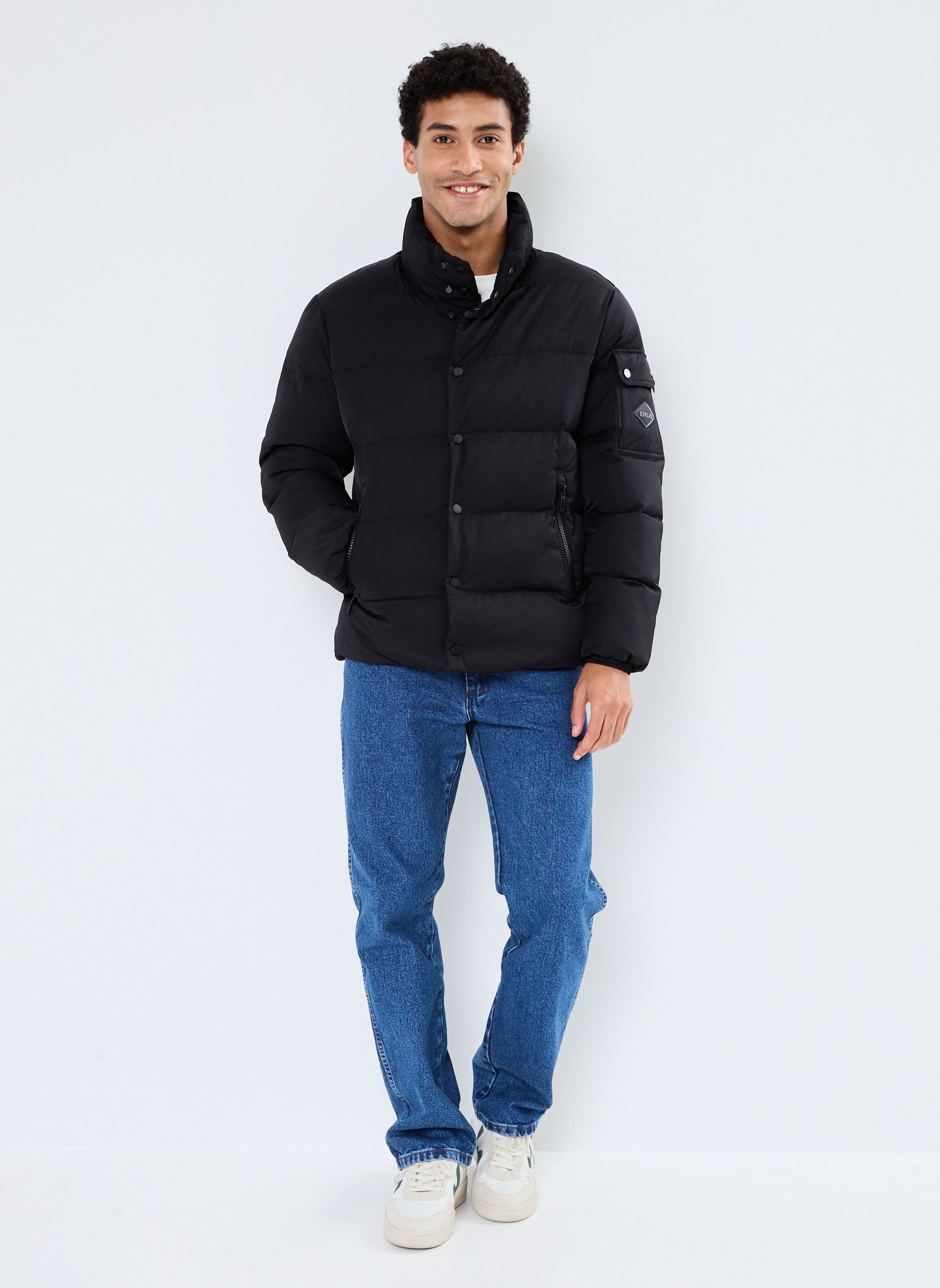 Daunenjacken Doudoune herren schwarz Replay Daunenjacken Doudoune herren schwarz BLACK