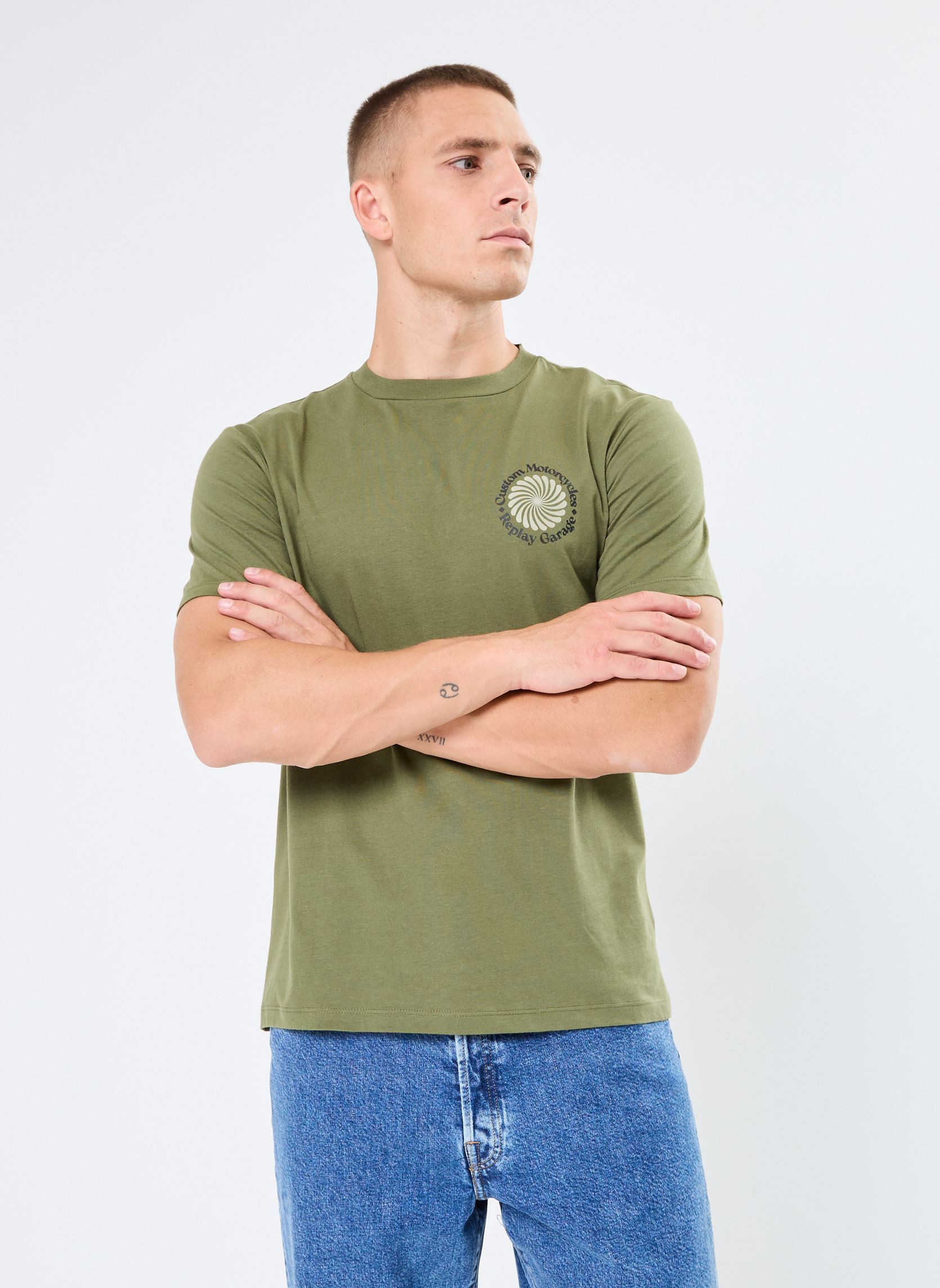 Vêtements Replay T shirt Imprime pour Accessoires