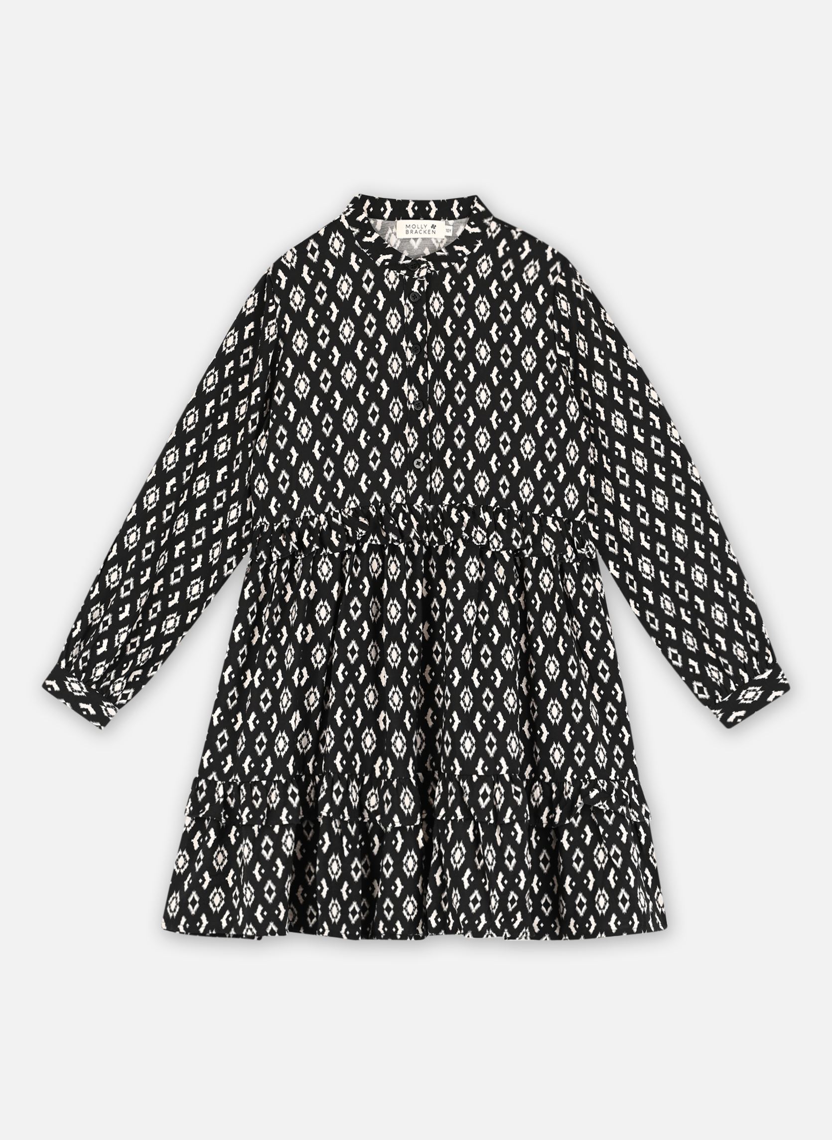Robes Girls Woven Dress MMG781CN fille noir Molly Bracken Robes Girls Woven Dress MMG781CN fille noir BLACK PIVOINE