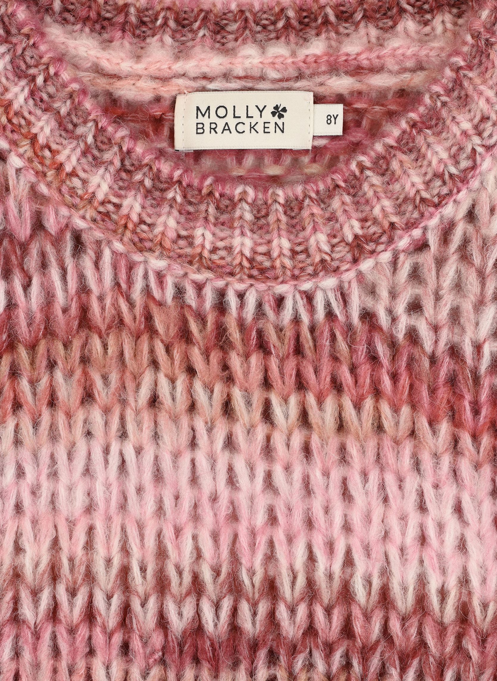 Jerseys Girls Knitted Sweater MMLA1376CN niña rosa Molly Bracken Jerseys Girls Knitted Sweater MMLA1376CN niña rosa PINK