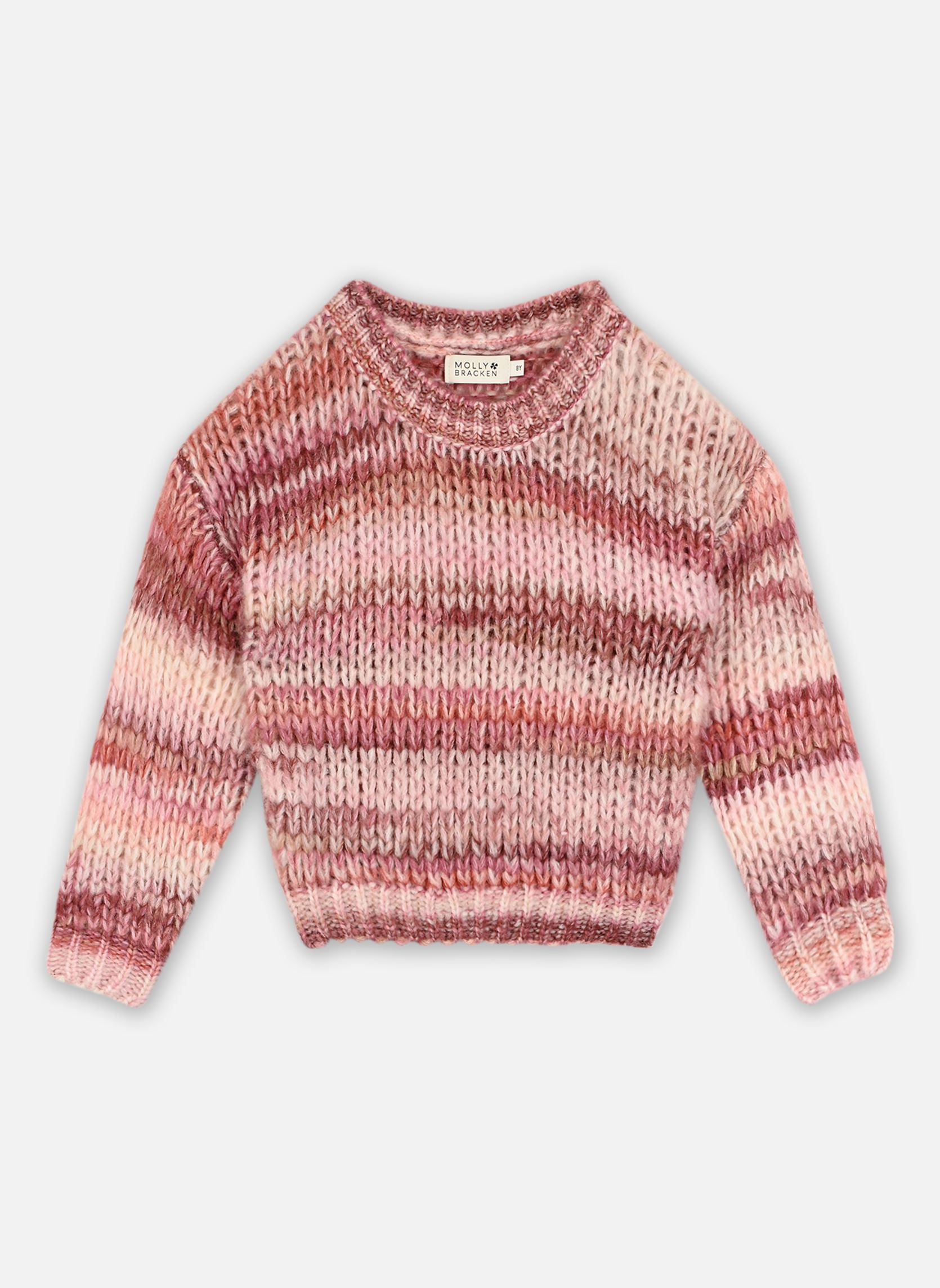 Jerseys Girls Knitted Sweater MMLA1376CN niña rosa Molly Bracken Jerseys Girls Knitted Sweater MMLA1376CN niña rosa PINK