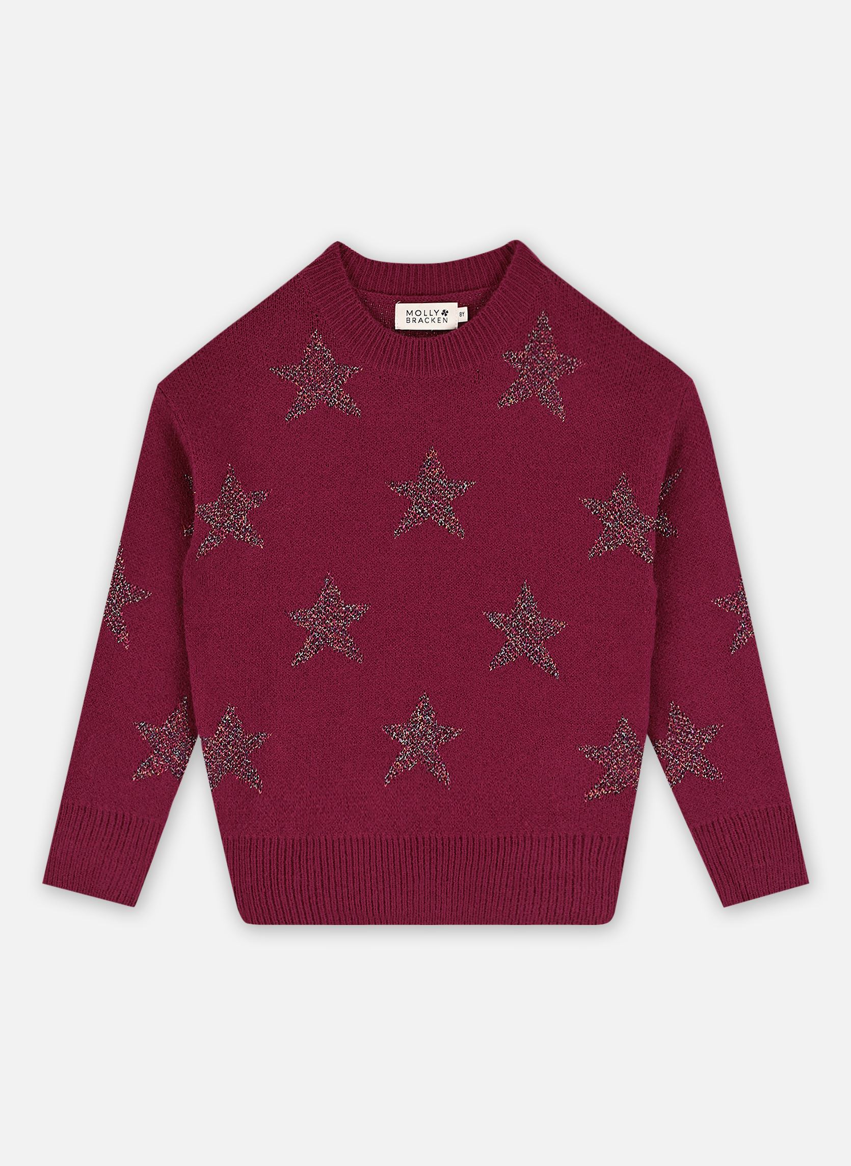 Pulls Girls Knitted Sweater MMLA855BCN fille bordeaux Molly Bracken Pulls Girls Knitted Sweater MMLA855BCN fille bordeaux DARK RED