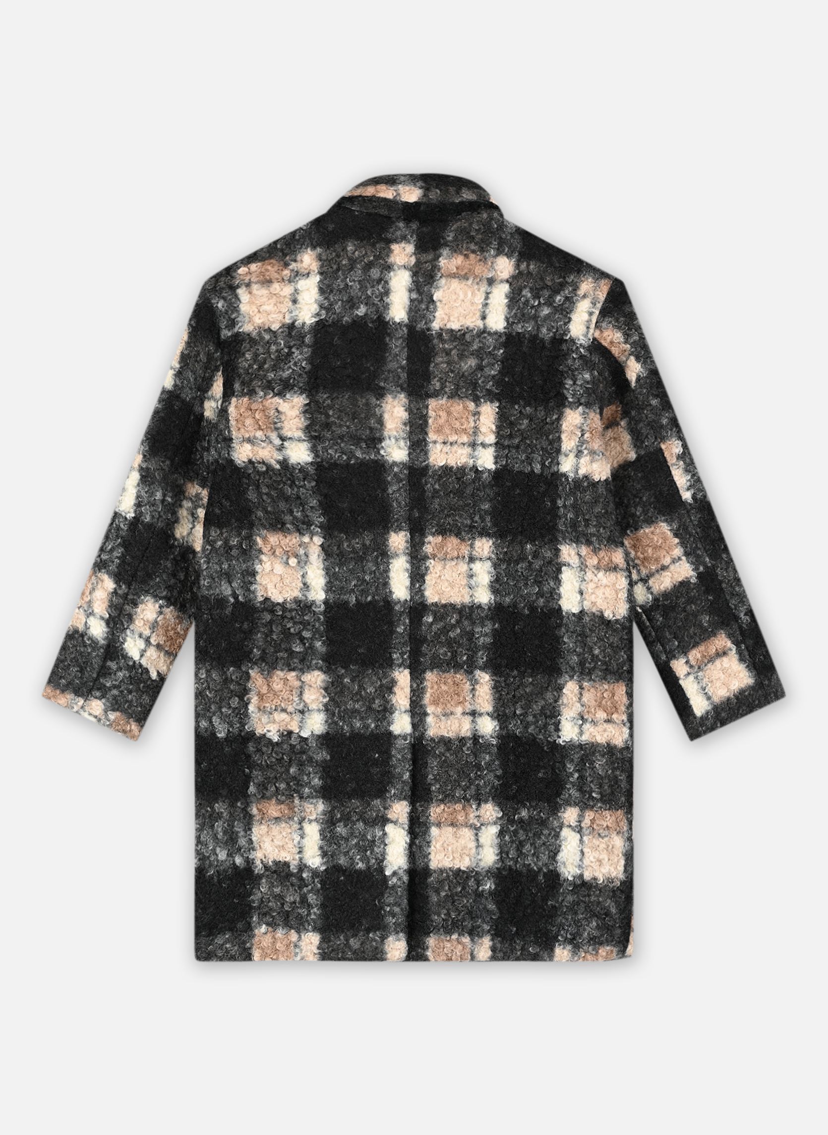 Manteaux Girls Woven Coat MMN105CN fille multicolore Molly Bracken Manteaux Girls Woven Coat MMN105CN fille multicolore BLACK