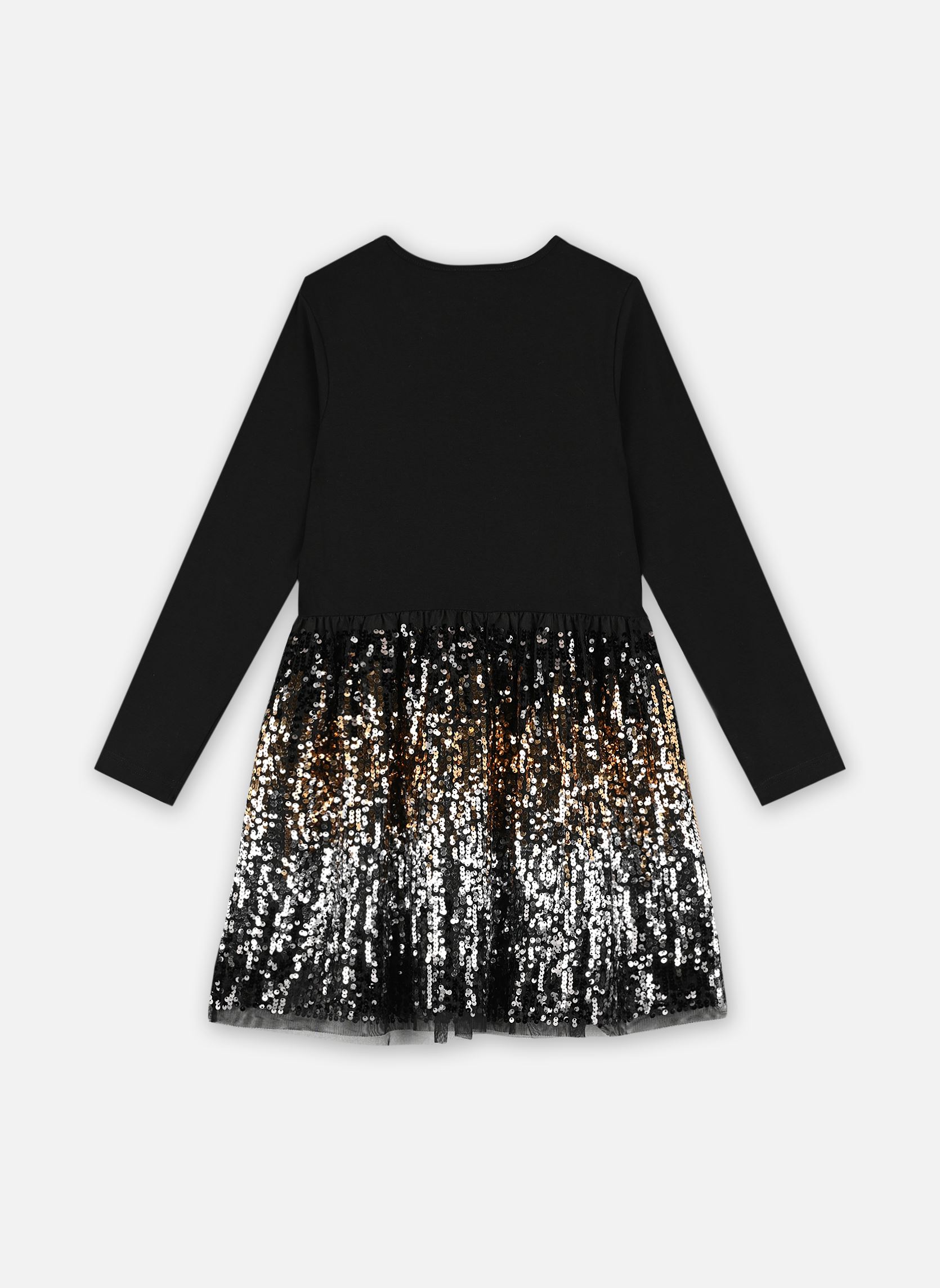 Robes Girls Knitted Dress MMN213CN fille noir Molly Bracken Robes Girls Knitted Dress MMN213CN fille noir BLACK
