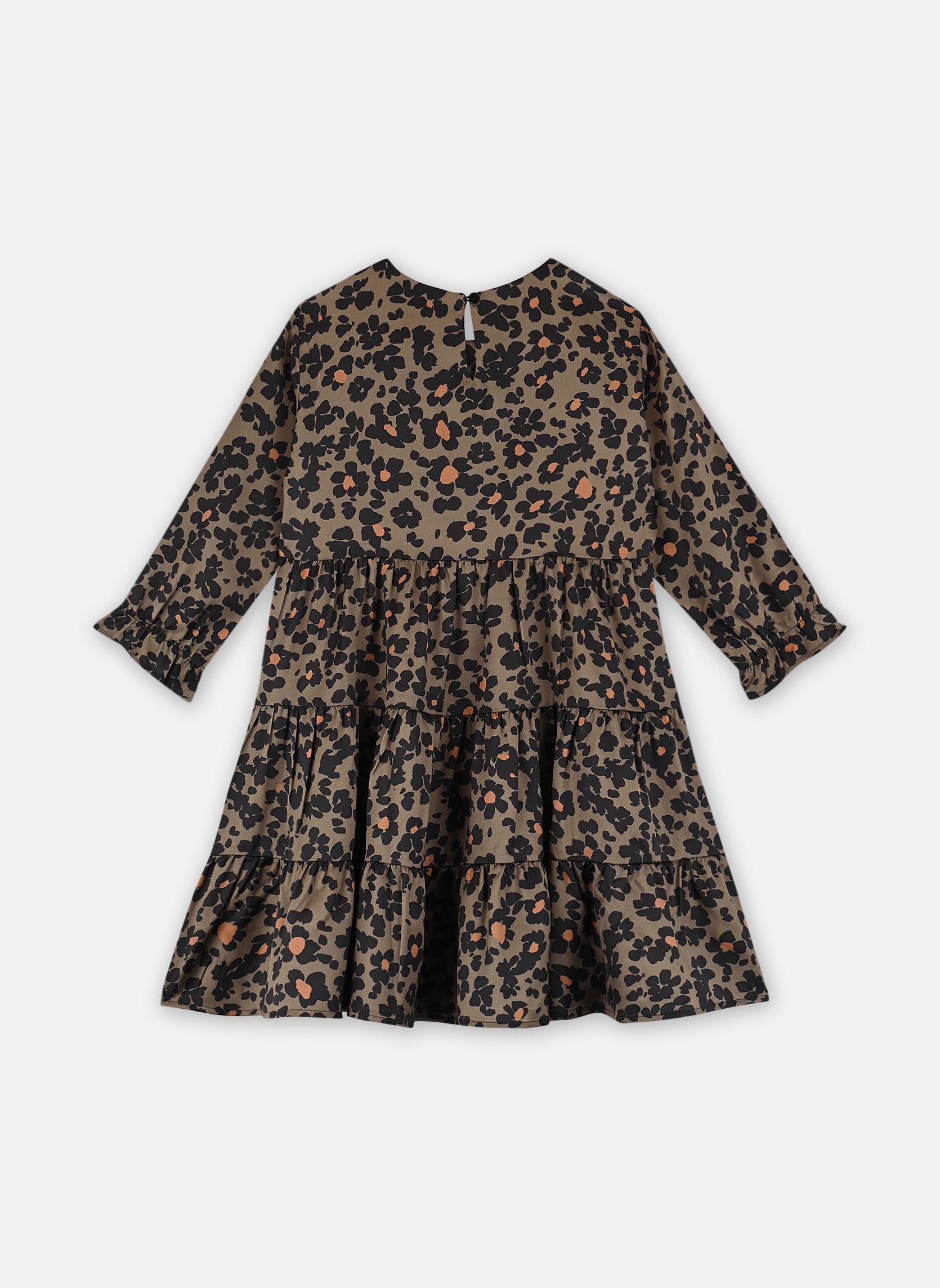 Jurken Girls Woven Dress MMP961CN meisjes meerkleurig Molly Bracken Jurken Girls Woven Dress MMP961CN meisjes meerkleurig KHAKI ERIN