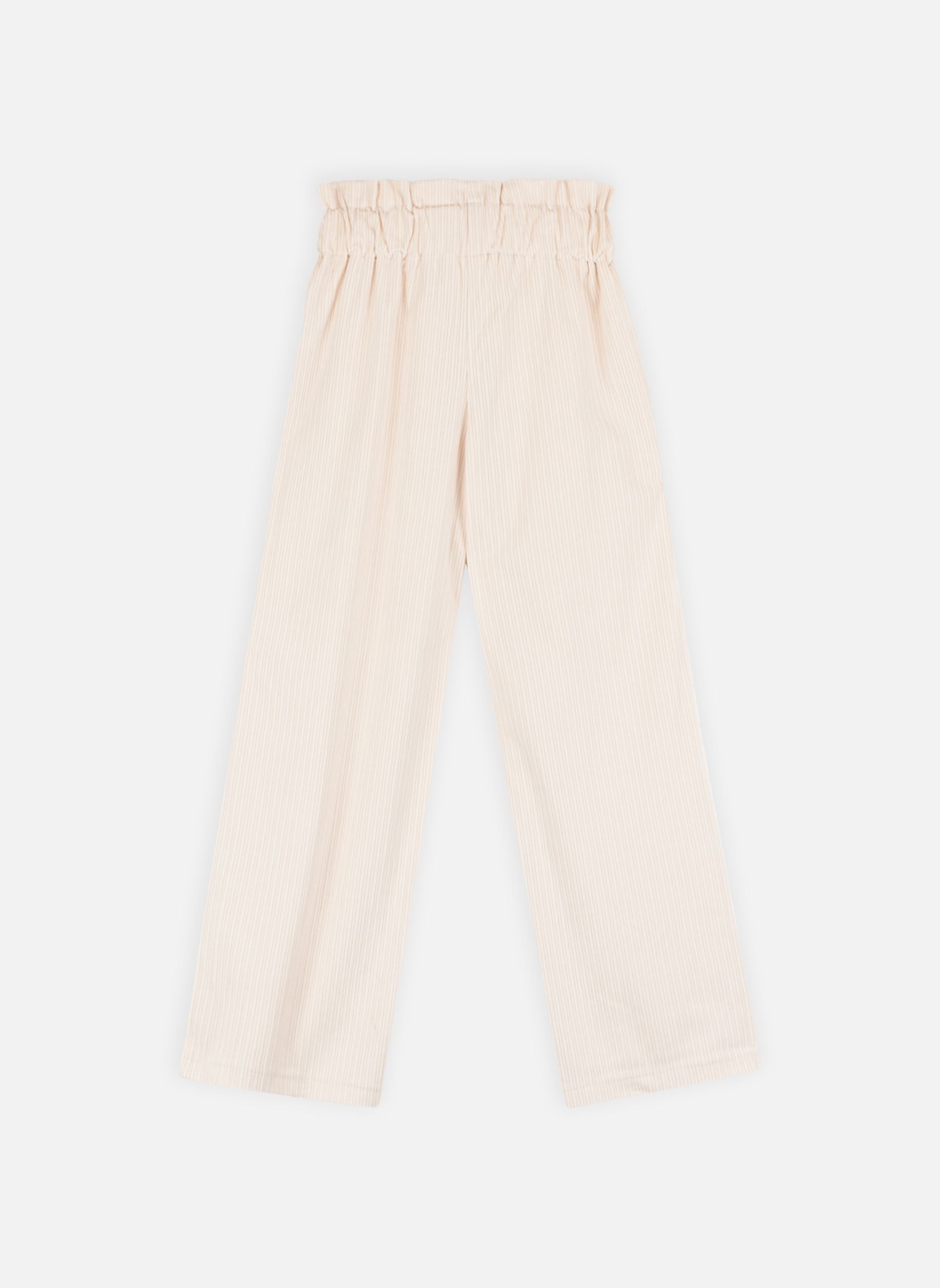 Pantalons Girls Woven Pants MMT177CN fille blanc Molly Bracken Pantalons Girls Woven Pants MMT177CN fille blanc OFFWHITE