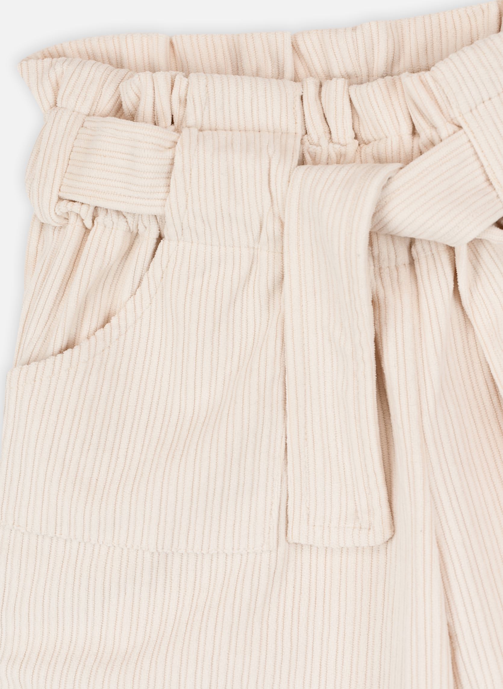 Pantalons Girls Woven Pants MMT177CN fille blanc Molly Bracken Pantalons Girls Woven Pants MMT177CN fille blanc OFFWHITE