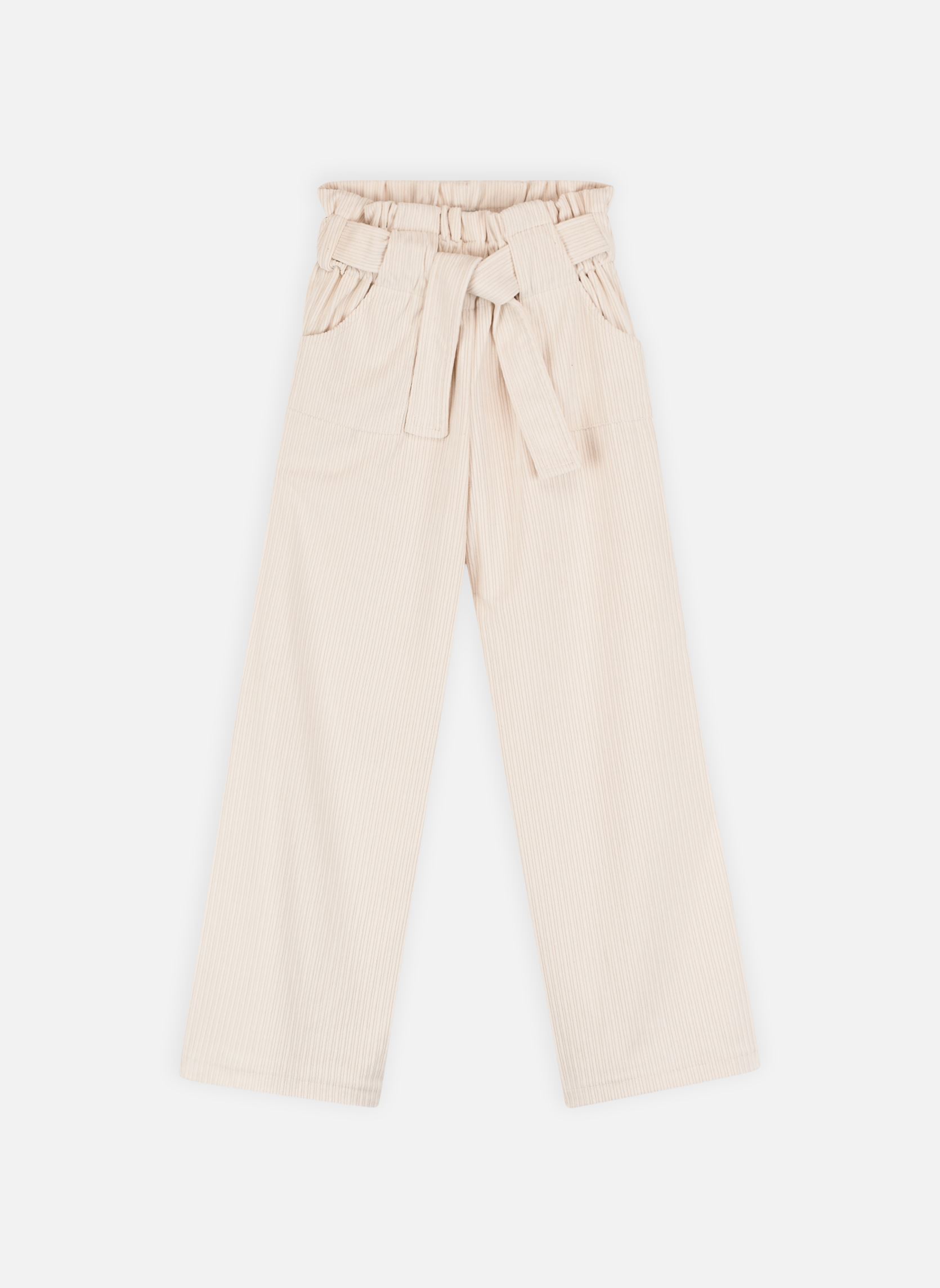 Pantalons Girls Woven Pants MMT177CN fille blanc Molly Bracken Pantalons Girls Woven Pants MMT177CN fille blanc OFFWHITE