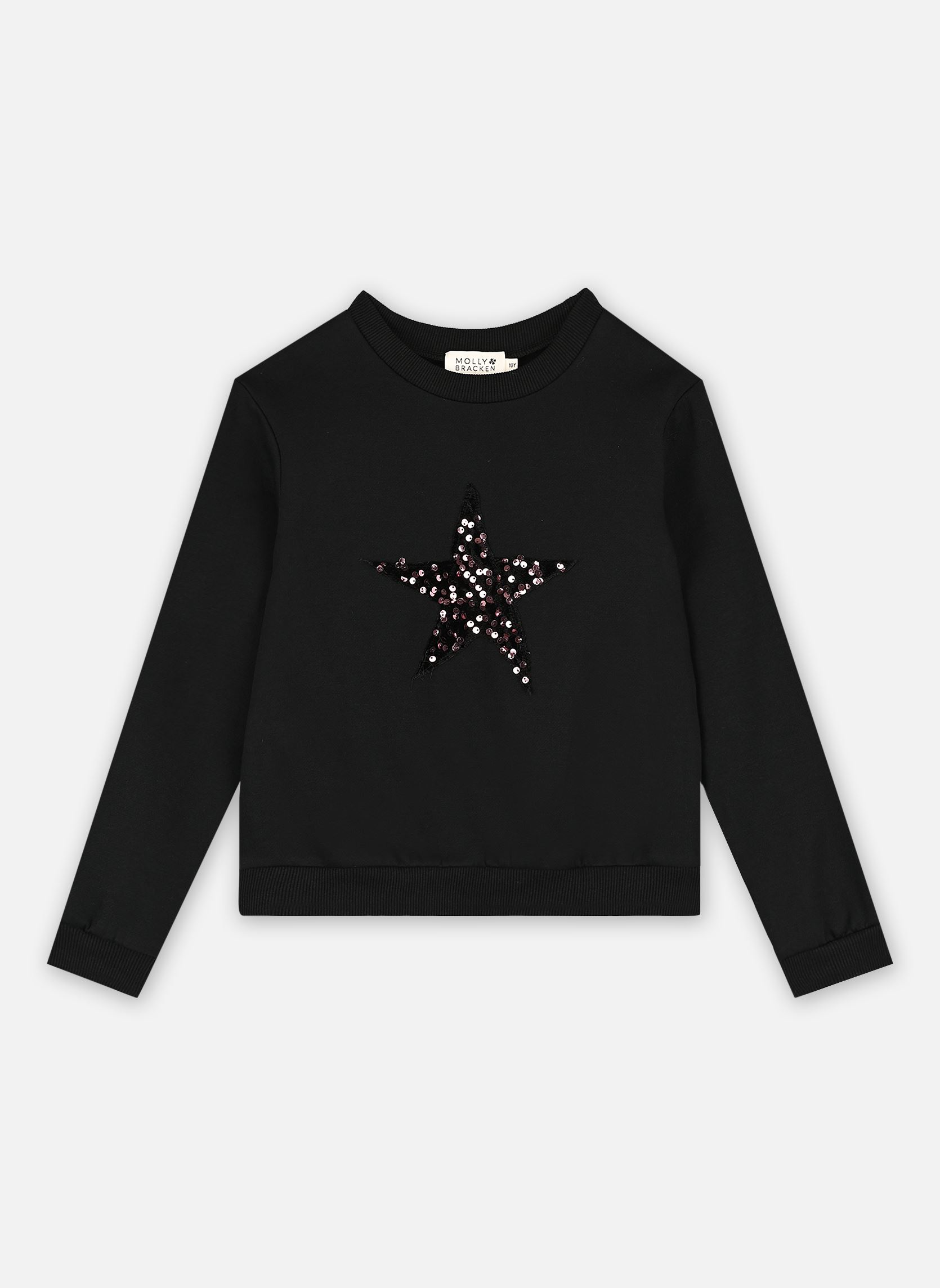 Sweats à capuche Girls Knitted Sweat MMT212CN fille noir Molly Bracken Sweats à capuche Girls Knitted Sweat MMT212CN fille noir BLACK