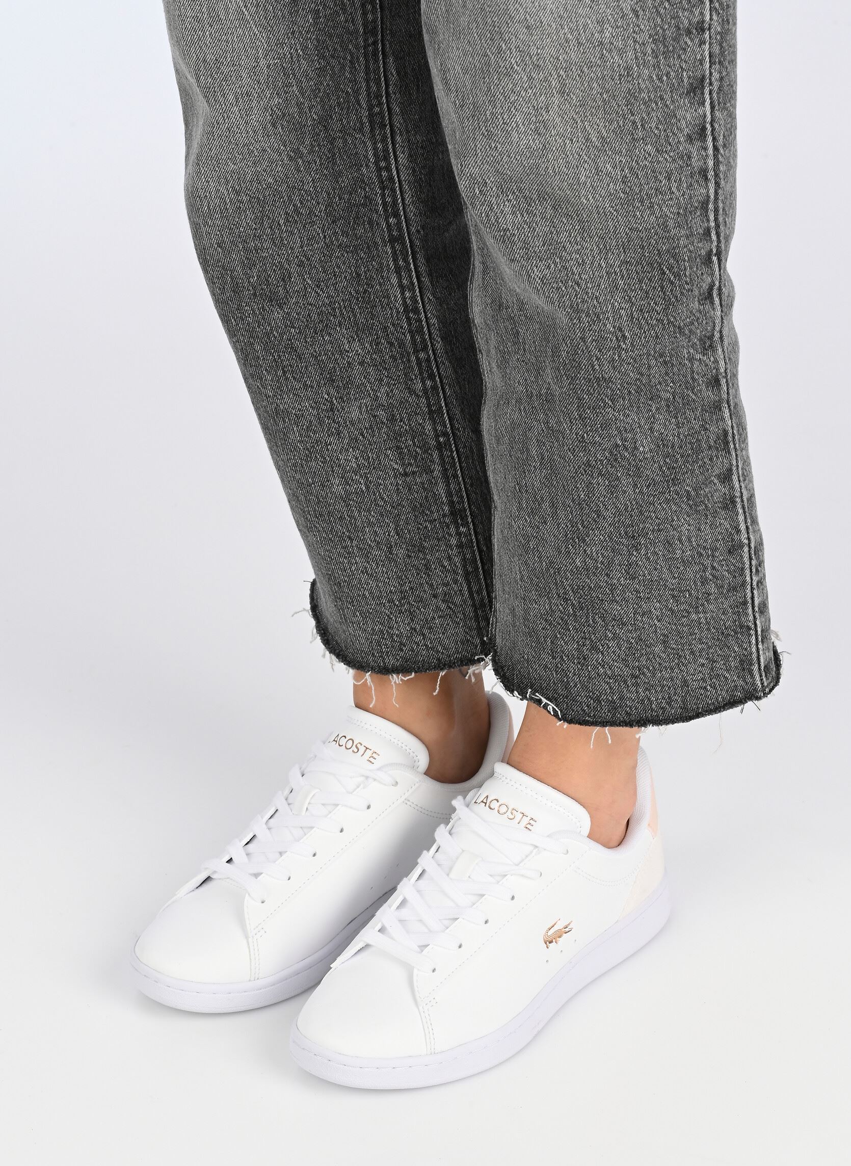 Zapatillas CARNABY SUJ niña blanco Lacoste Zapatillas CARNABY SUJ niña blanco Wht/Lt Pnk