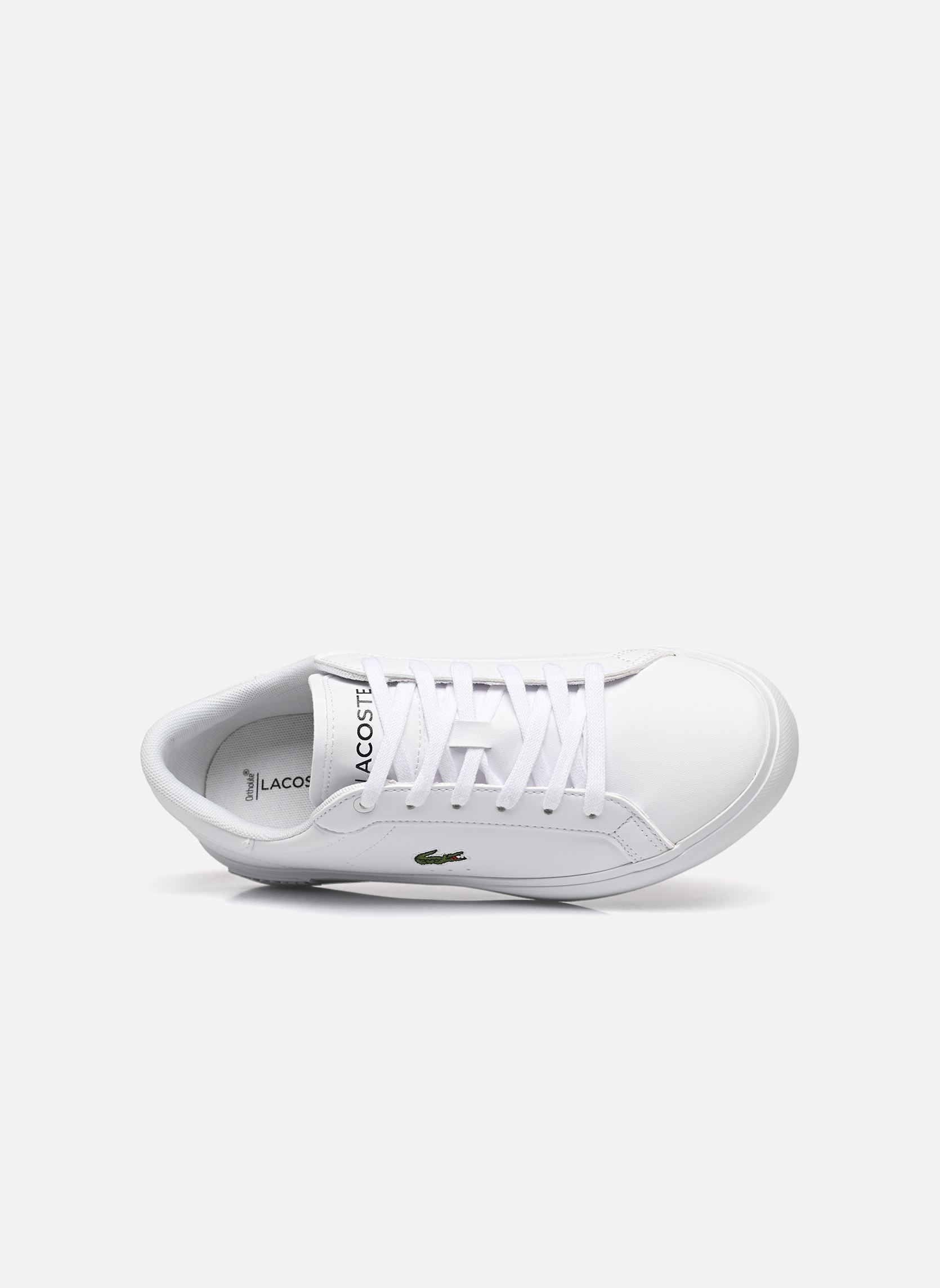 Sneakers POWERCOURT SUJ wit Lacoste Sneakers POWERCOURT SUJ wit wht/wht