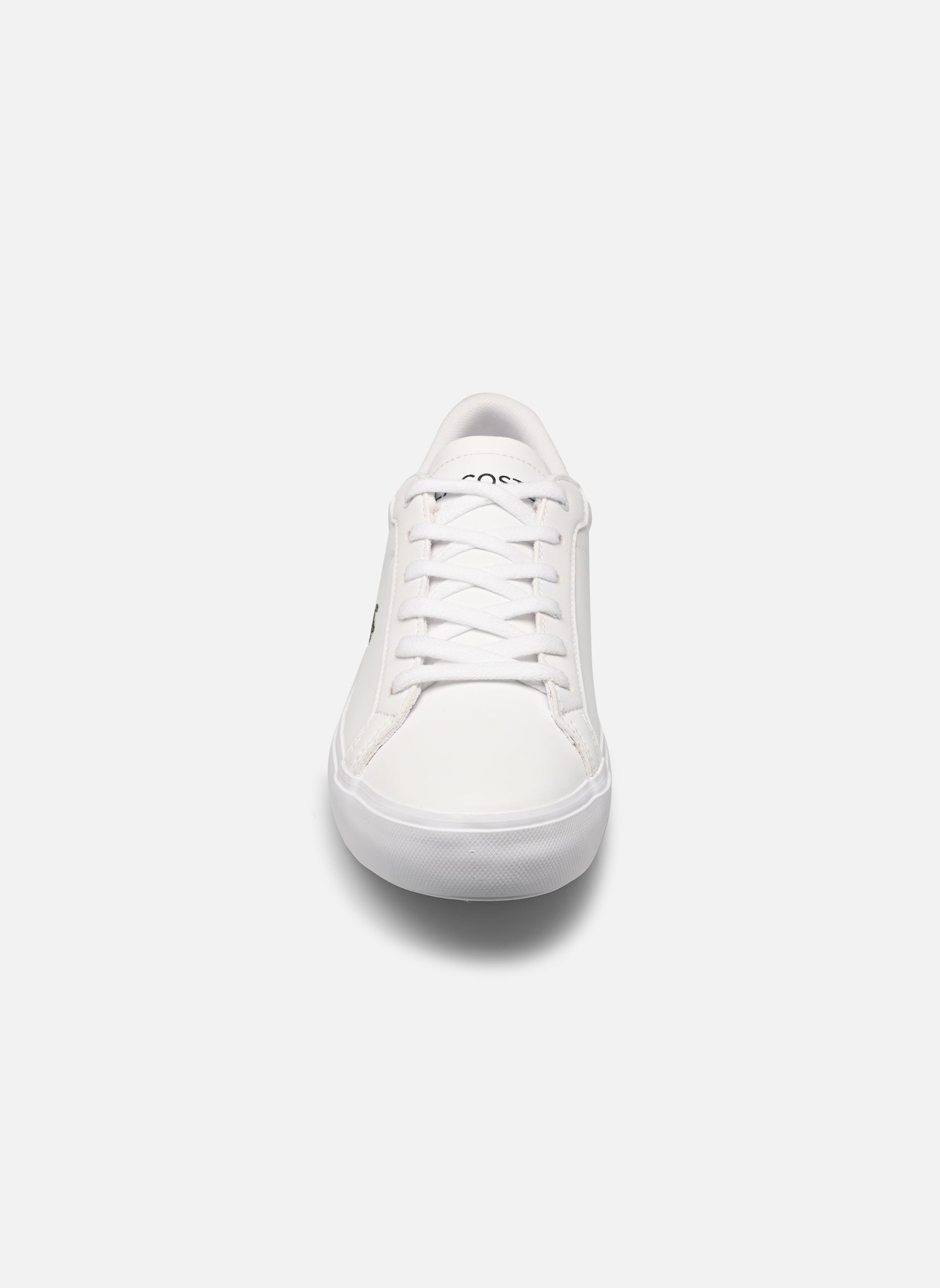 Baskets POWERCOURT SUJ blanc Lacoste Baskets POWERCOURT SUJ blanc WHT/BLK