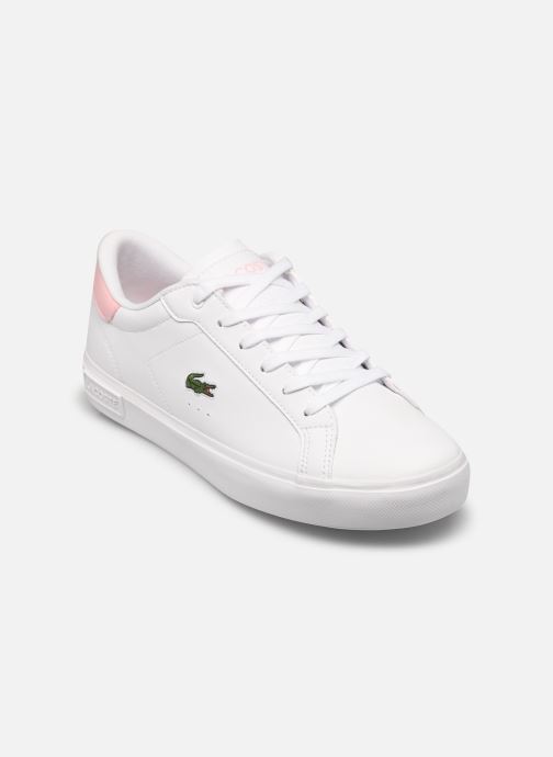 Lacoste Sneaker POWERCOURT SUJ mädchen weiß