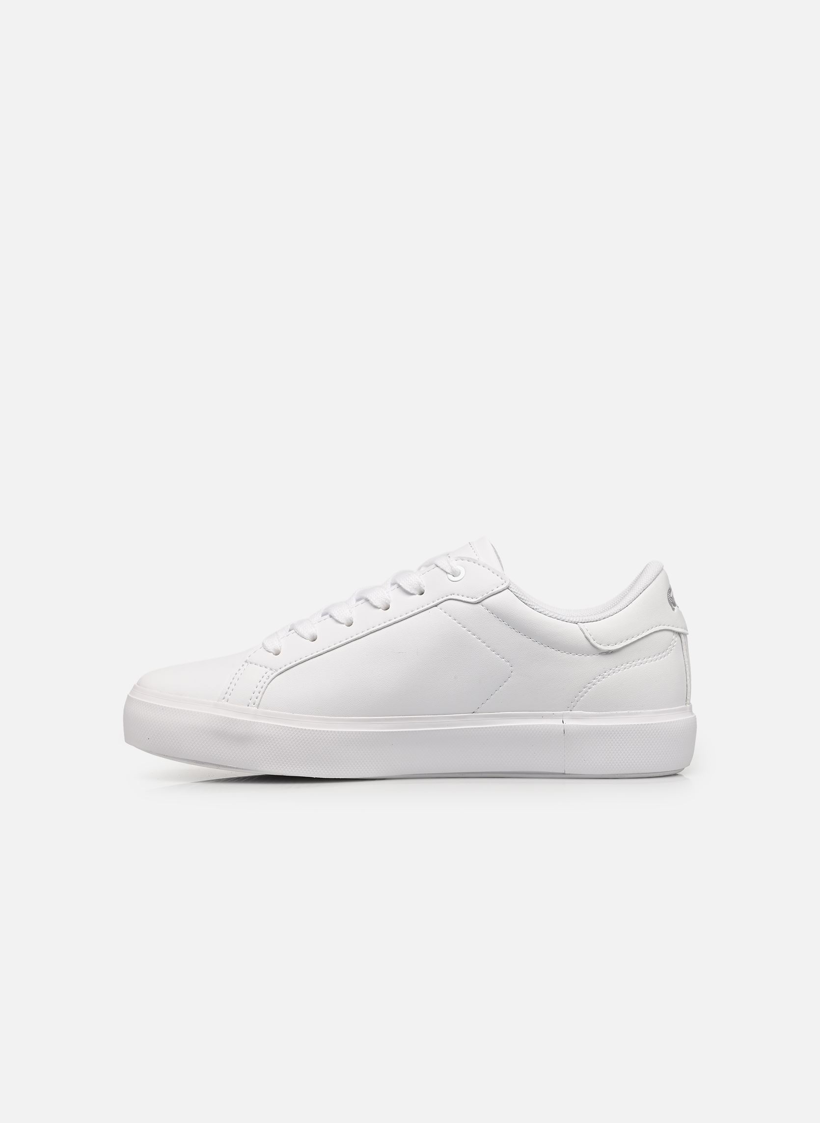 Sneakers POWERCOURT SUJ wit Lacoste Sneakers POWERCOURT SUJ wit WHT/WHT 2