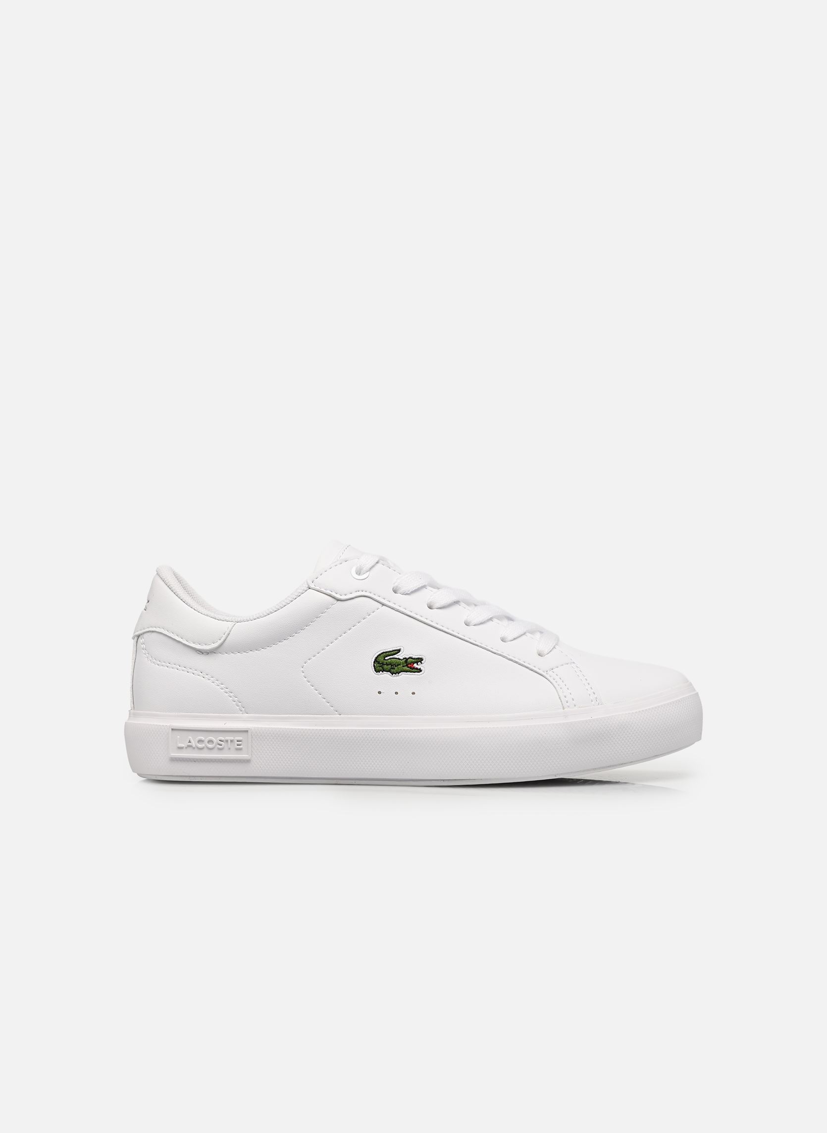 Sneakers POWERCOURT SUJ wit Lacoste Sneakers POWERCOURT SUJ wit WHT/WHT 2