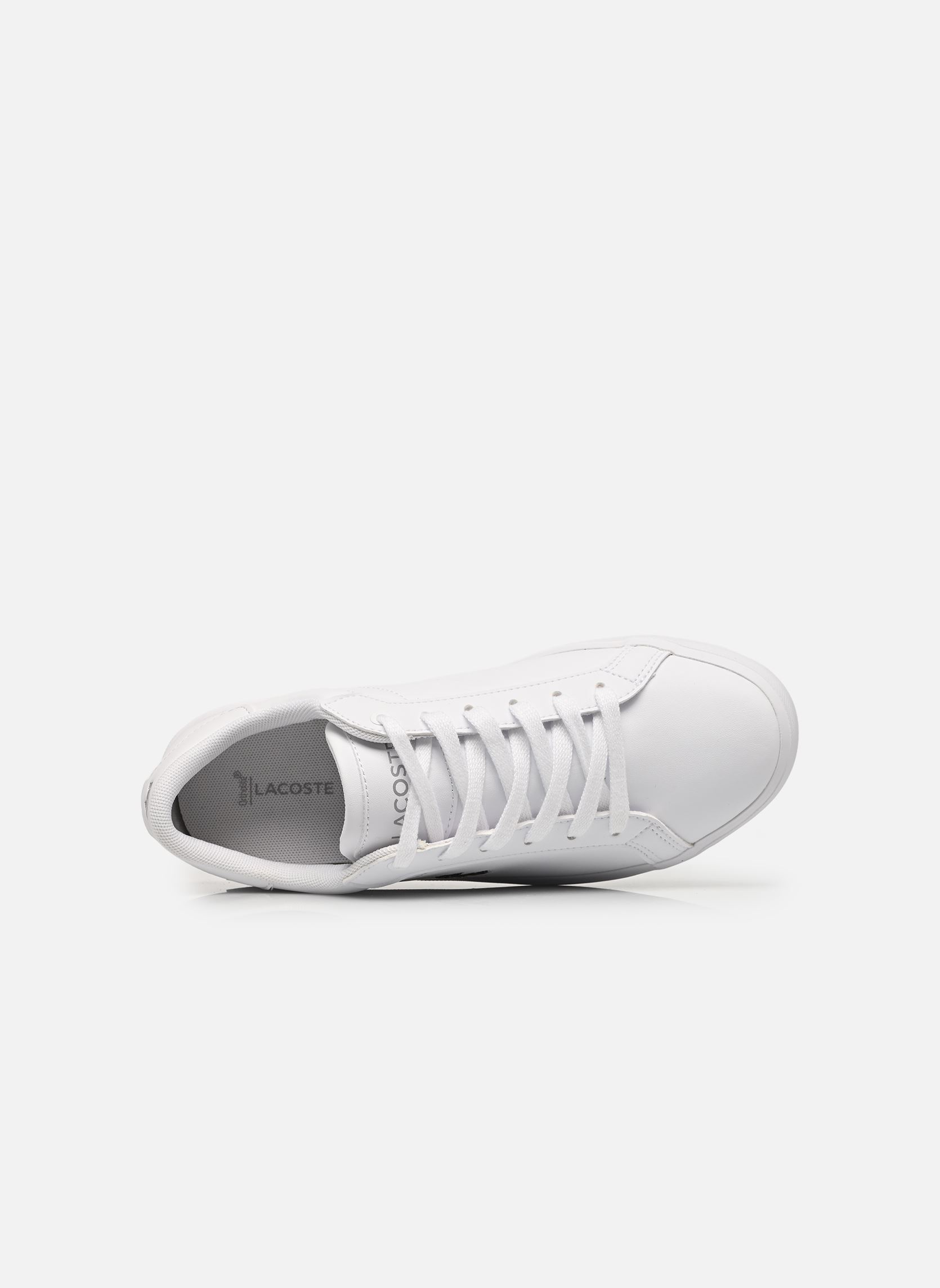 Sneakers POWERCOURT SUJ wit Lacoste Sneakers POWERCOURT SUJ wit WHT/WHT 2