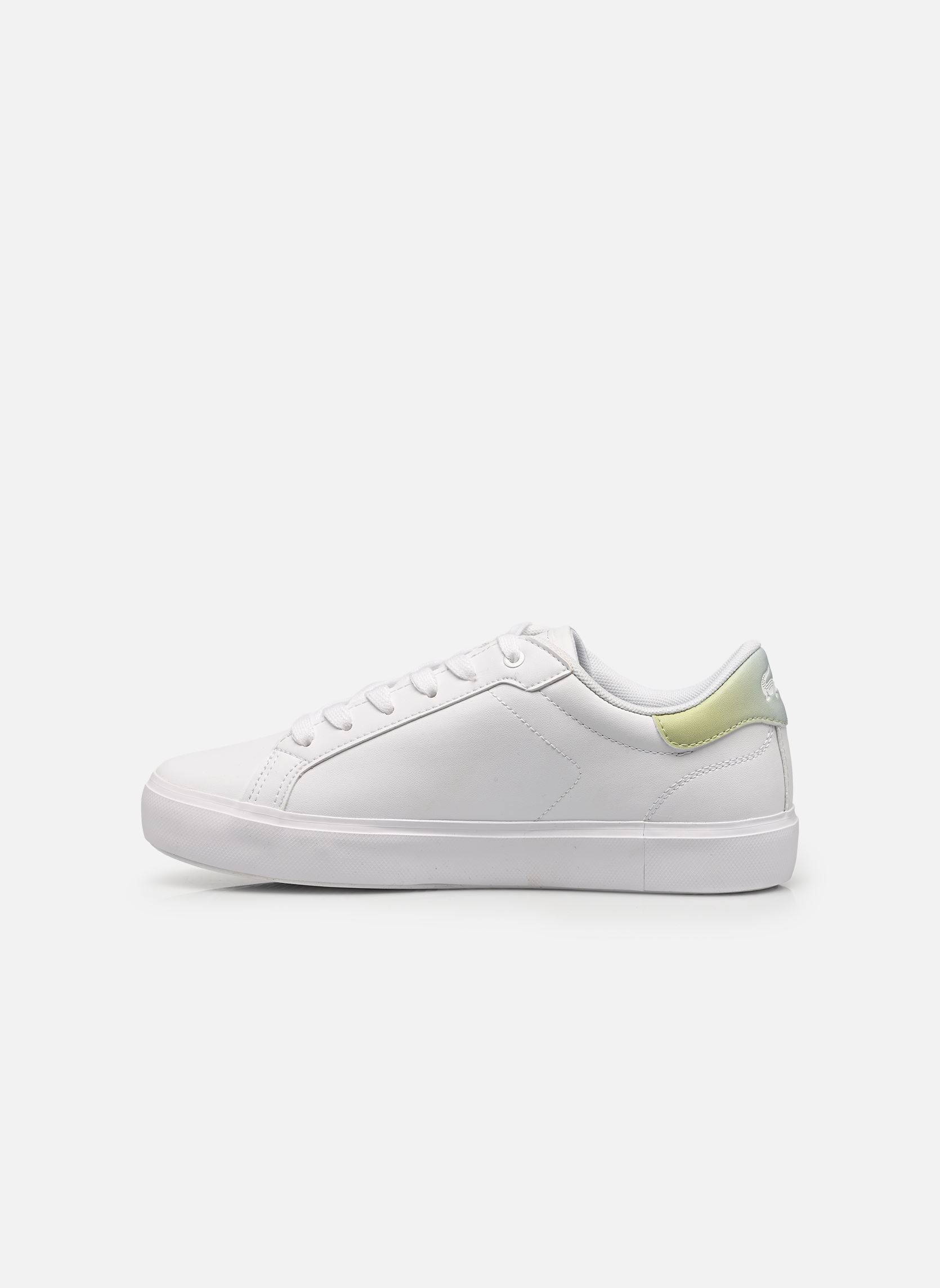 Baskets POWERCOURT SUJ blanc Lacoste Baskets POWERCOURT SUJ blanc WHT/LT GRN
