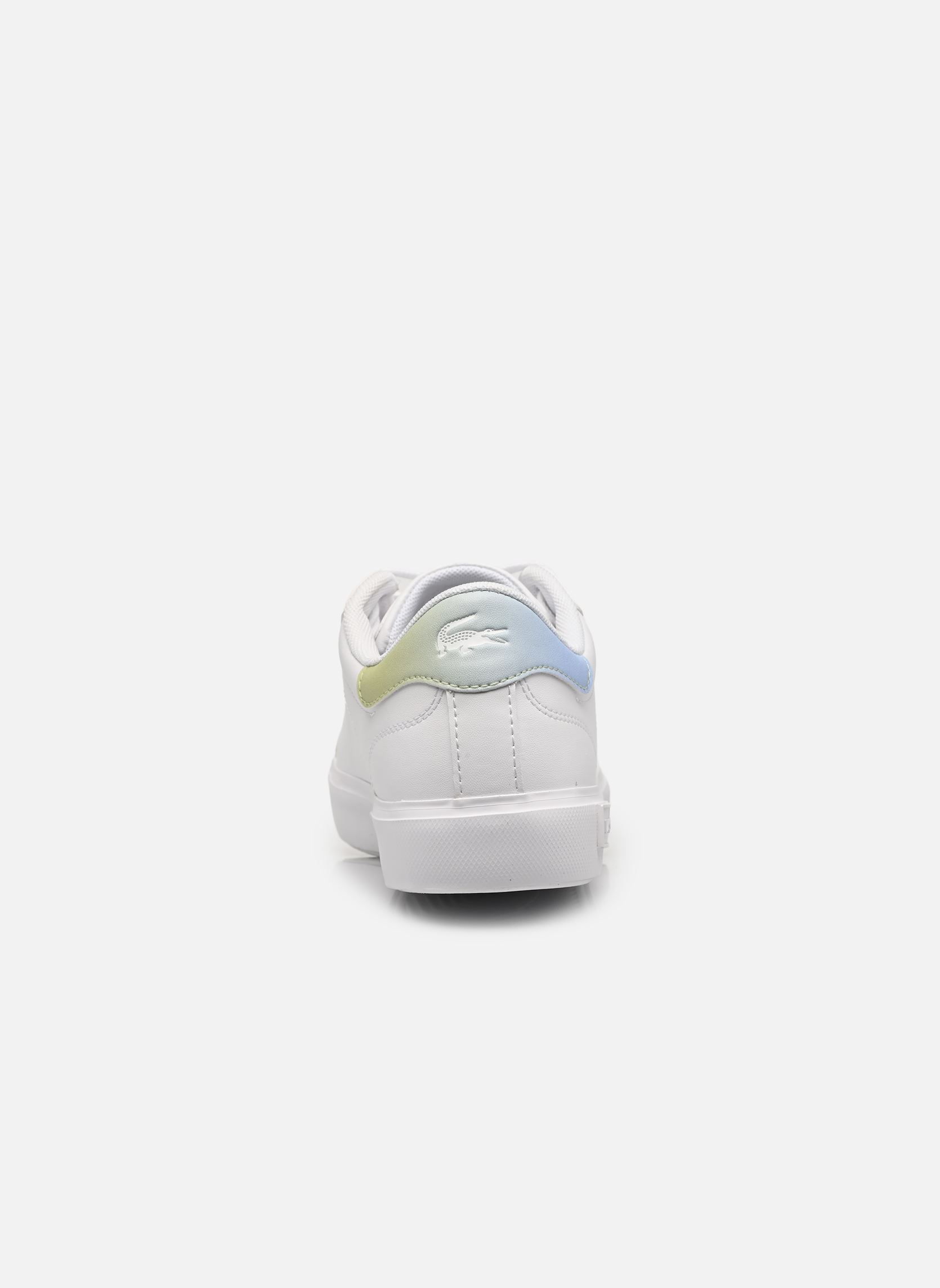 Baskets POWERCOURT SUJ blanc Lacoste Baskets POWERCOURT SUJ blanc WHT/LT GRN