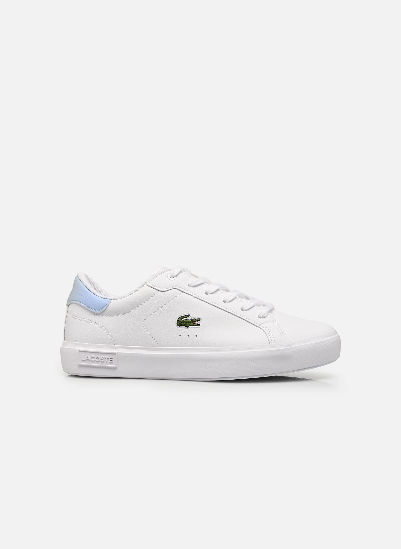 Baskets POWERCOURT SUJ blanc Lacoste Baskets POWERCOURT SUJ blanc WHT/LT GRN