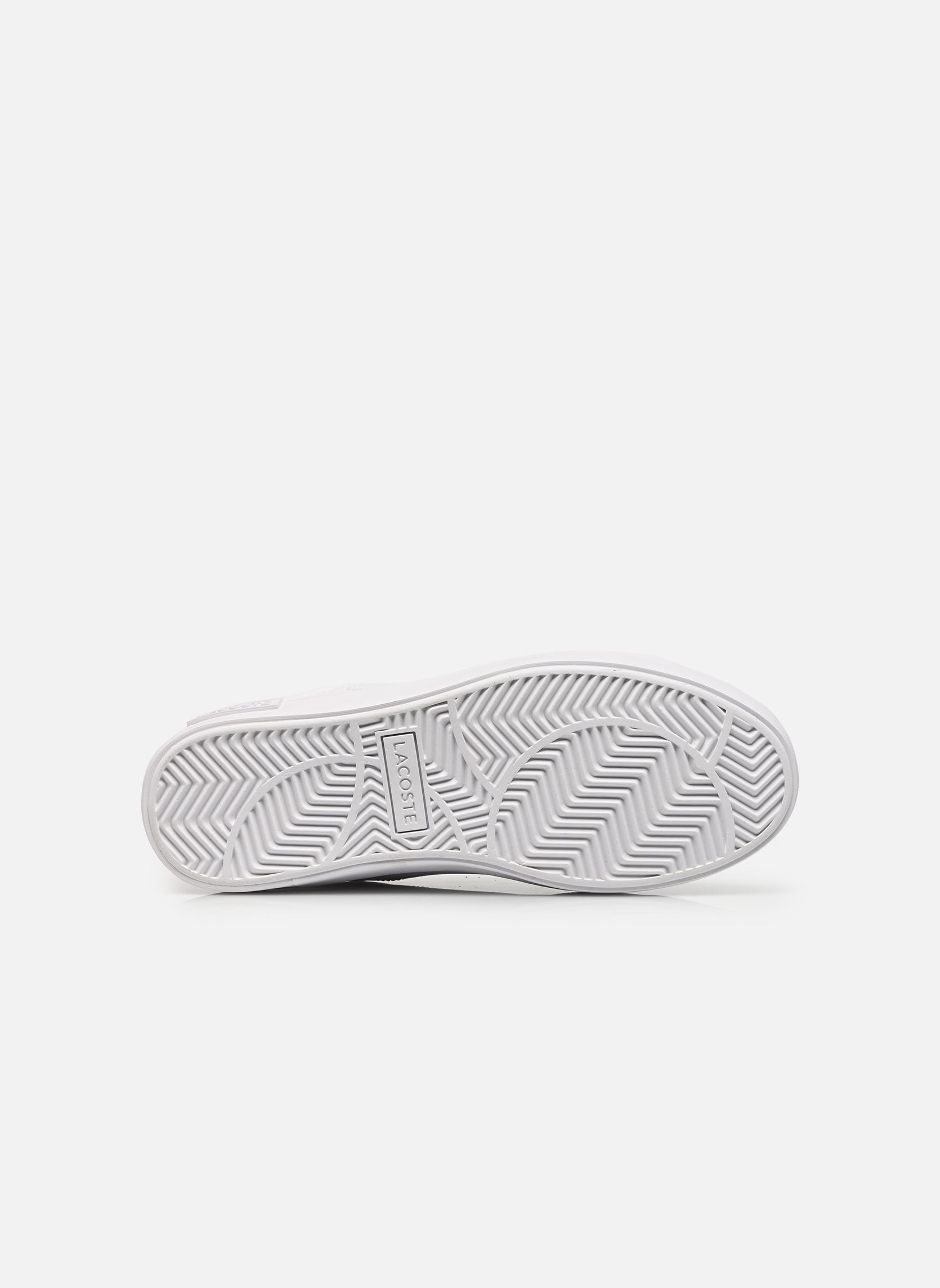Baskets POWERCOURT SUJ blanc Lacoste Baskets POWERCOURT SUJ blanc WHT/LT GRN