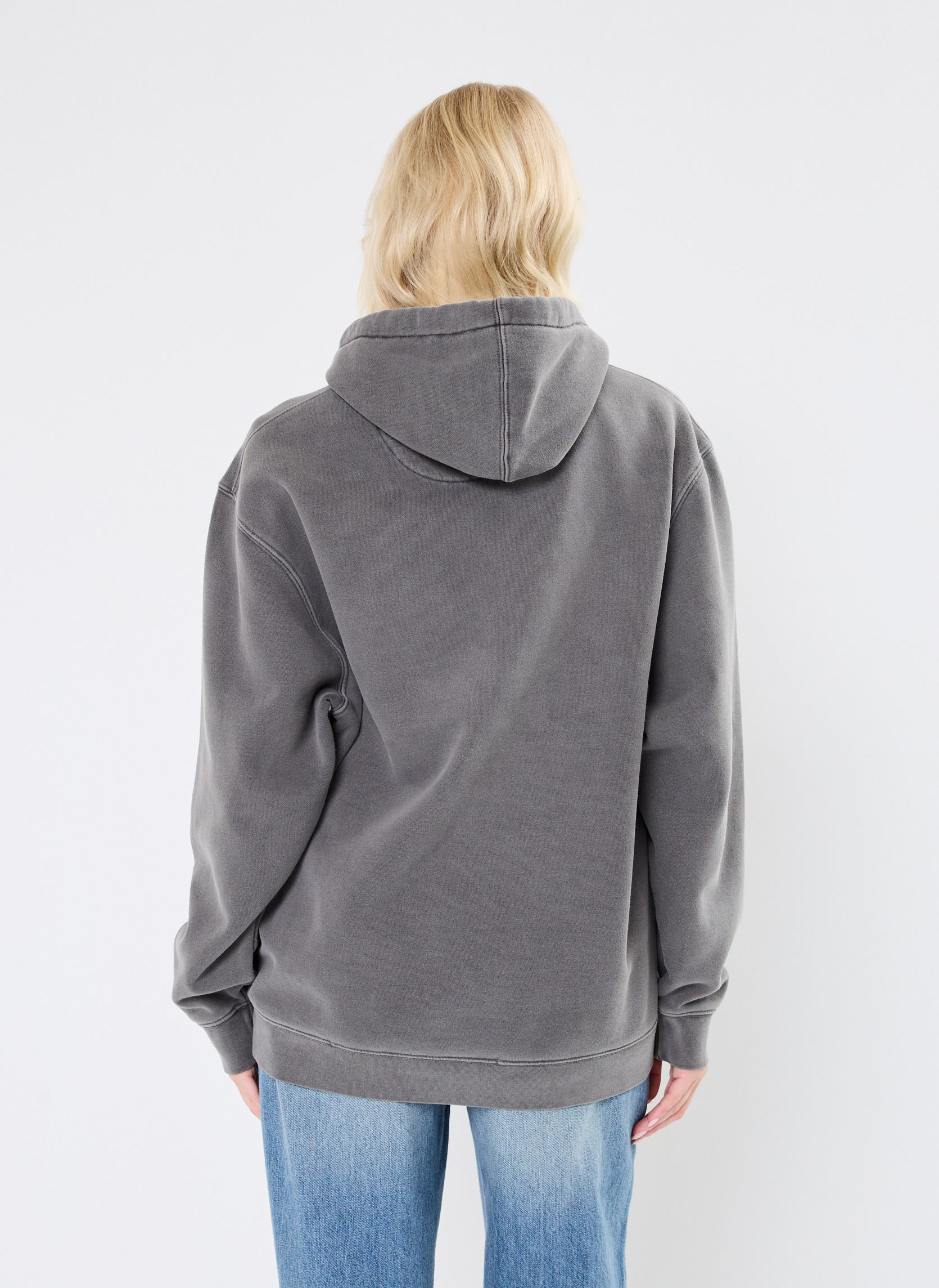Sweats à capuche SWEATSHIRT JAGGER UNIVERSITY News femme gris Newtone Sweats à capuche SWEATSHIRT JAGGER UNIVERSITY News femme gris PEPPER-