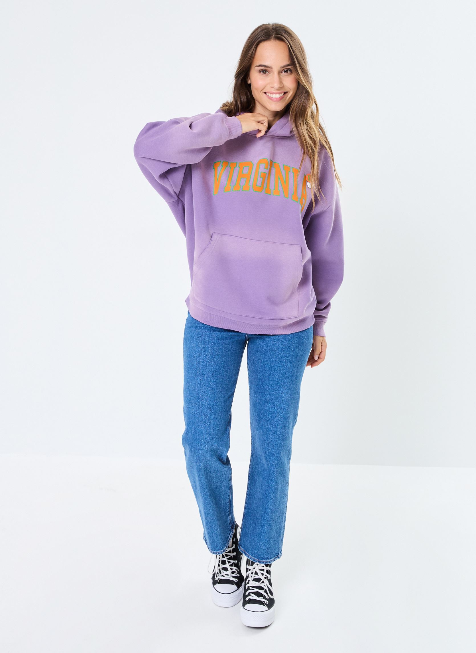 Jersey con capucha SWEATSHIRT SKYLER VIRGINIA news mujer violeta Newtone Jersey con capucha SWEATSHIRT SKYLER VIRGINIA news mujer violeta VINTAGEPURPLE-