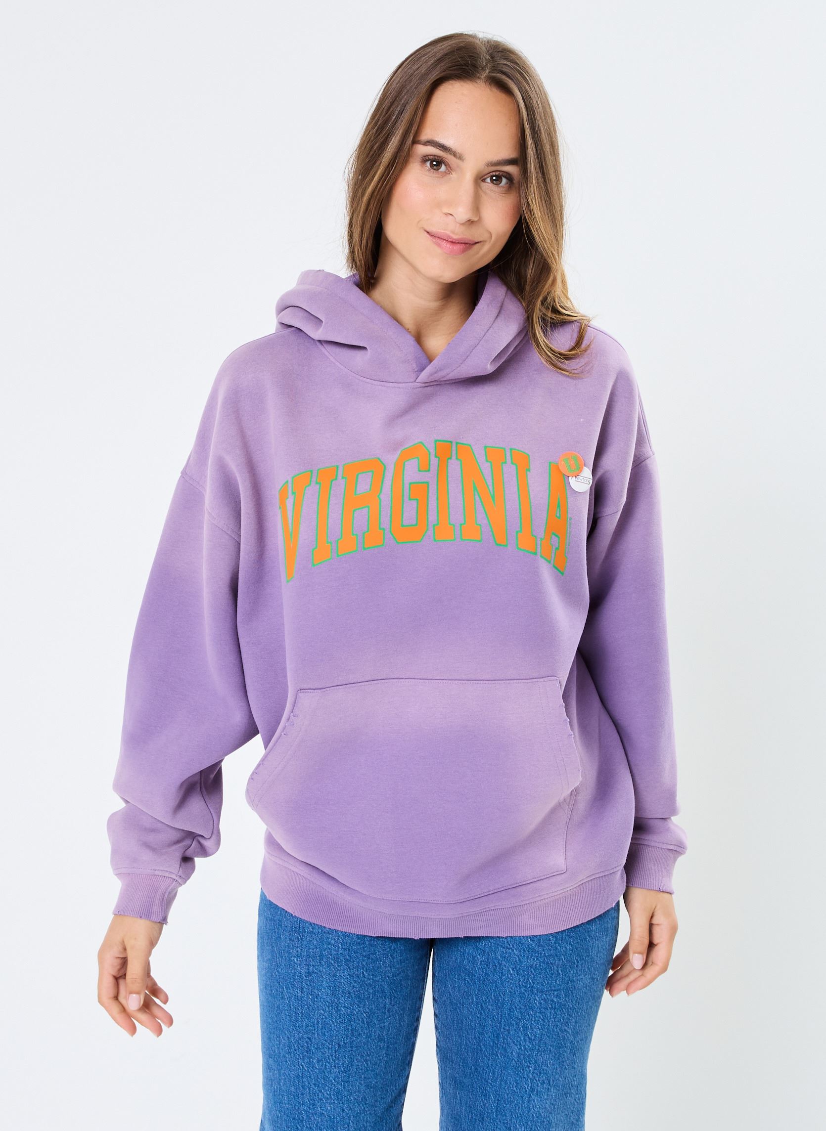 Jersey con capucha SWEATSHIRT SKYLER VIRGINIA news mujer violeta Newtone Jersey con capucha SWEATSHIRT SKYLER VIRGINIA news mujer violeta VINTAGEPURPLE-