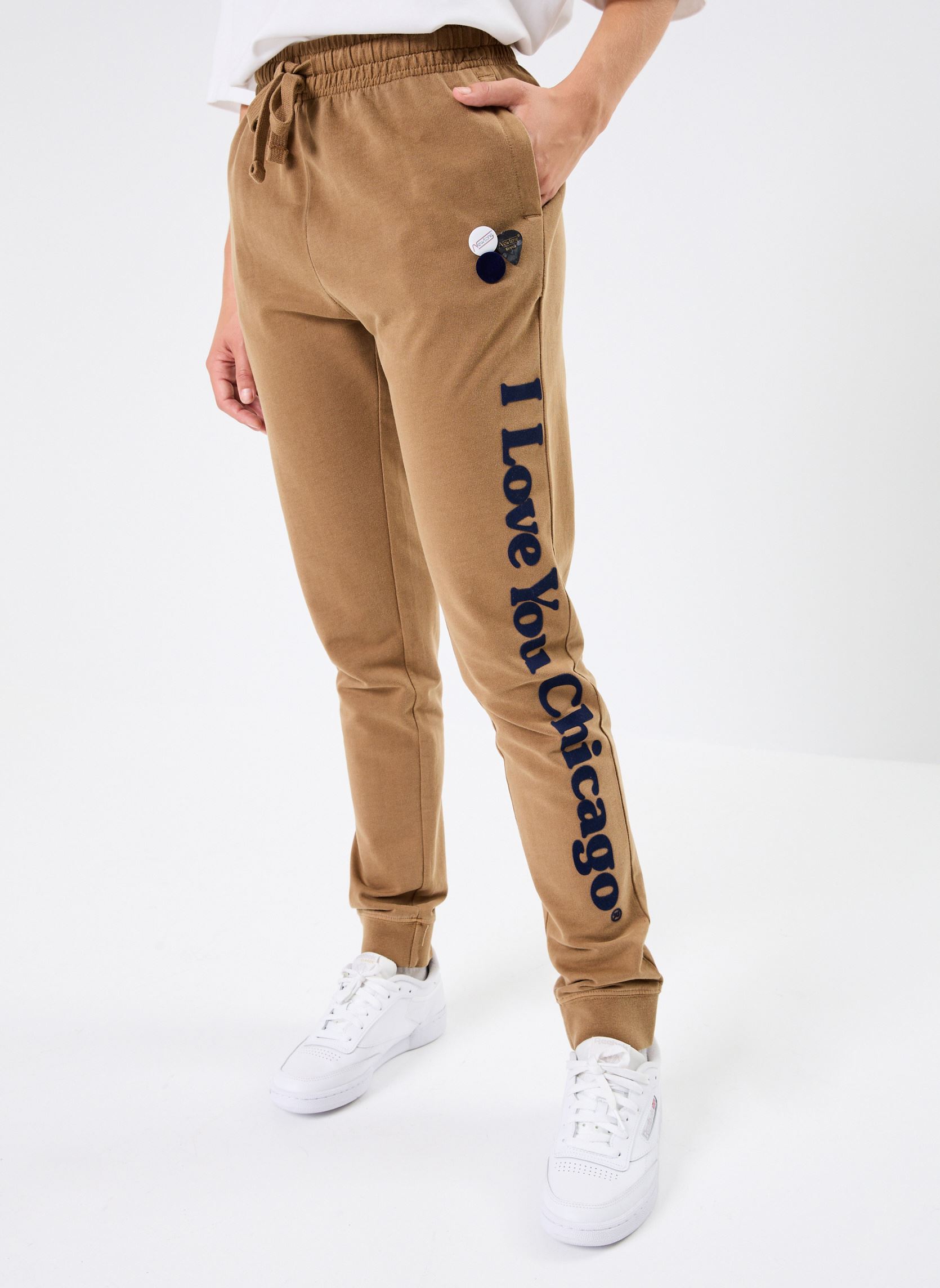 Jogginghosen SWEATPANTS JOGGER SOUVENIR news damen braun Newtone Jogginghosen SWEATPANTS JOGGER SOUVENIR news damen braun HAVANE-