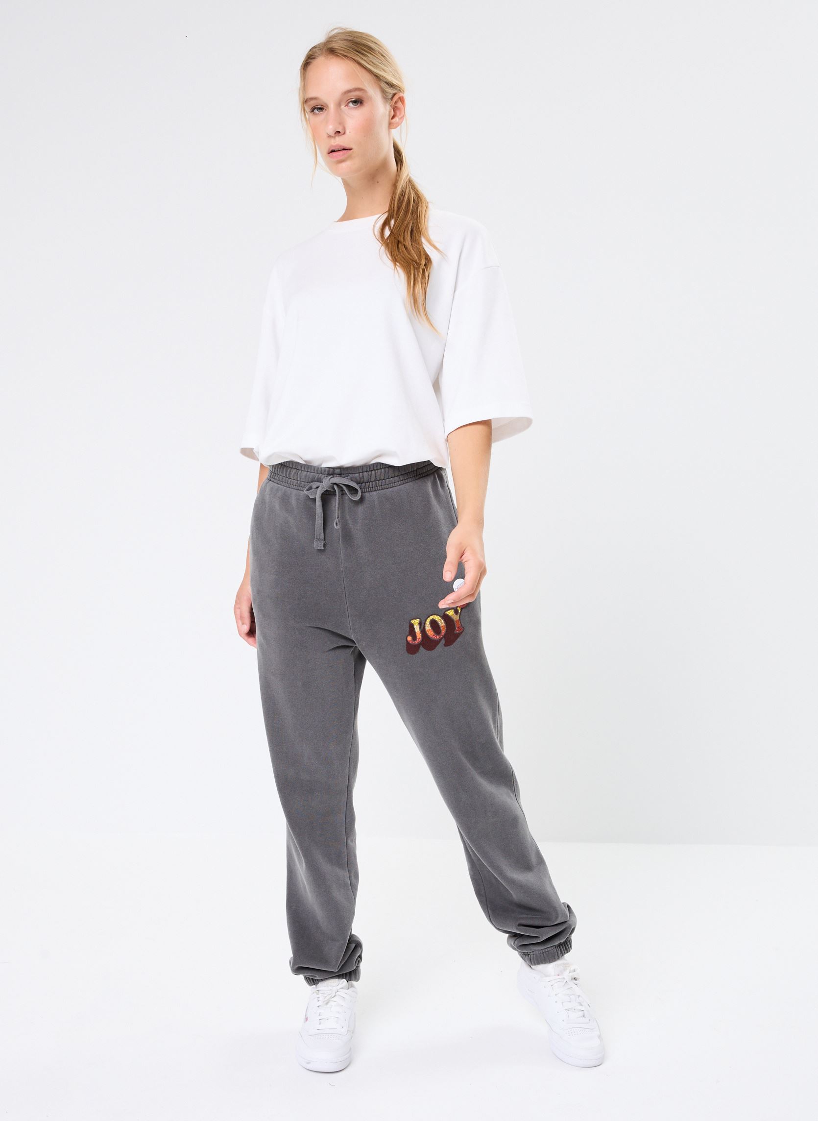 Bas de jogging SWEATPANTS PALMER JOY News femme gris Newtone Bas de jogging SWEATPANTS PALMER JOY News femme gris PEPPER-