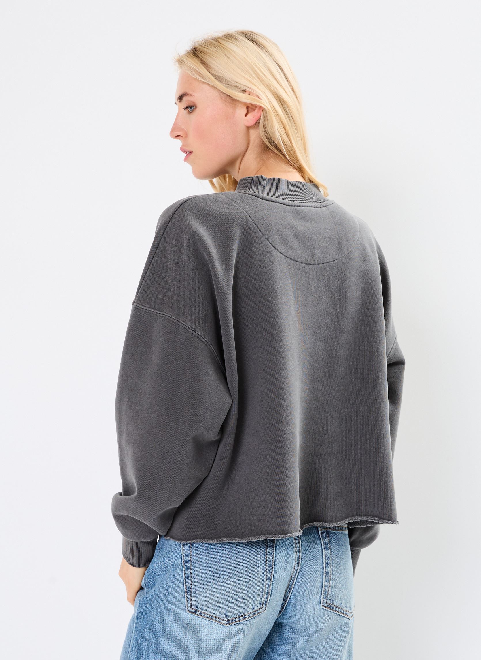 Sweatshirts SWEATSHIRT PORTER BUBBLE news femme gris Newtone Sweatshirts SWEATSHIRT PORTER BUBBLE news femme gris PEPPER-