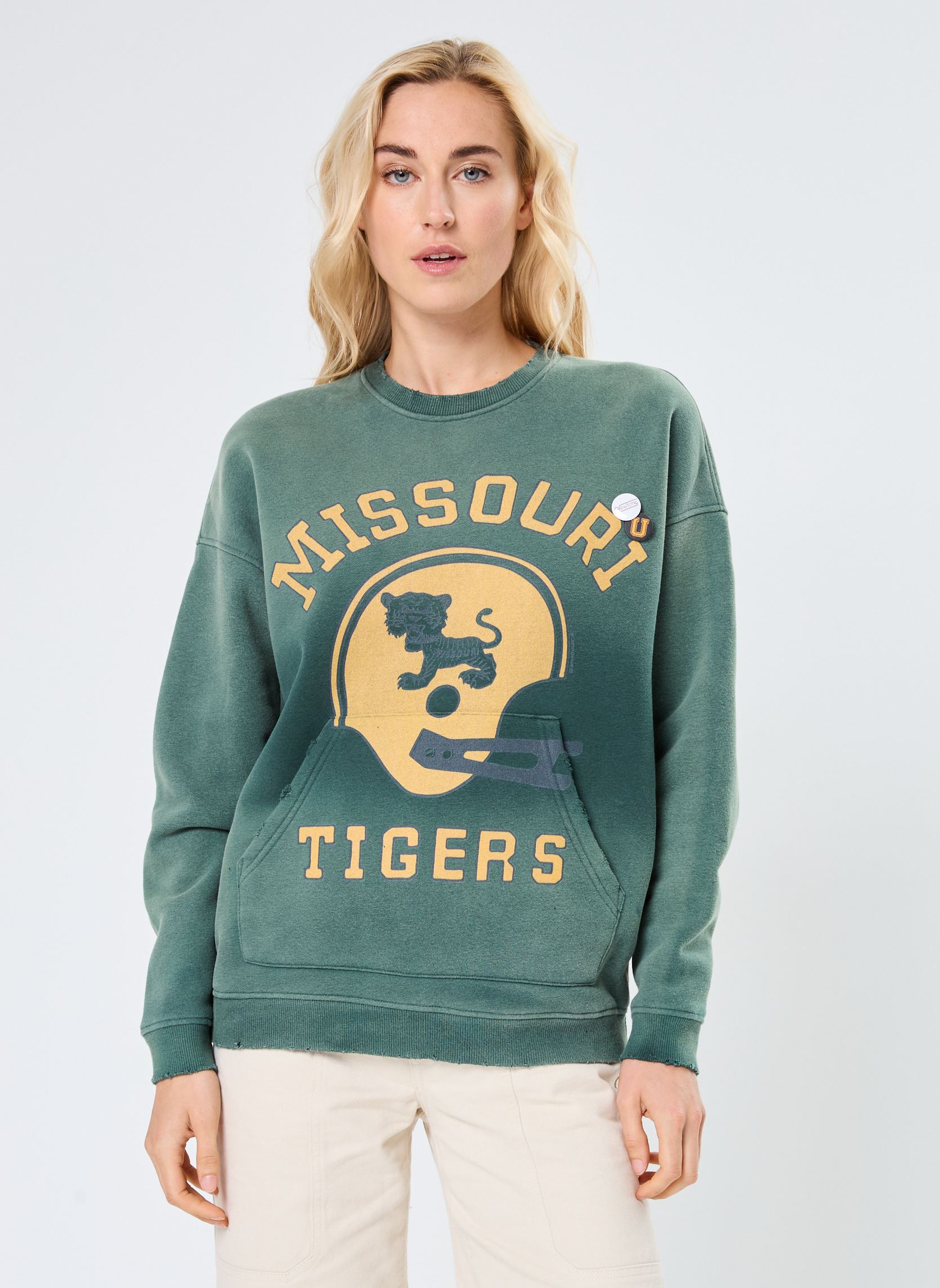 Sweatshirts SWEATSHIRT PIPER MISSOURI News femme vert Newtone Sweatshirts SWEATSHIRT PIPER MISSOURI News femme vert VINTAGEFOREST-