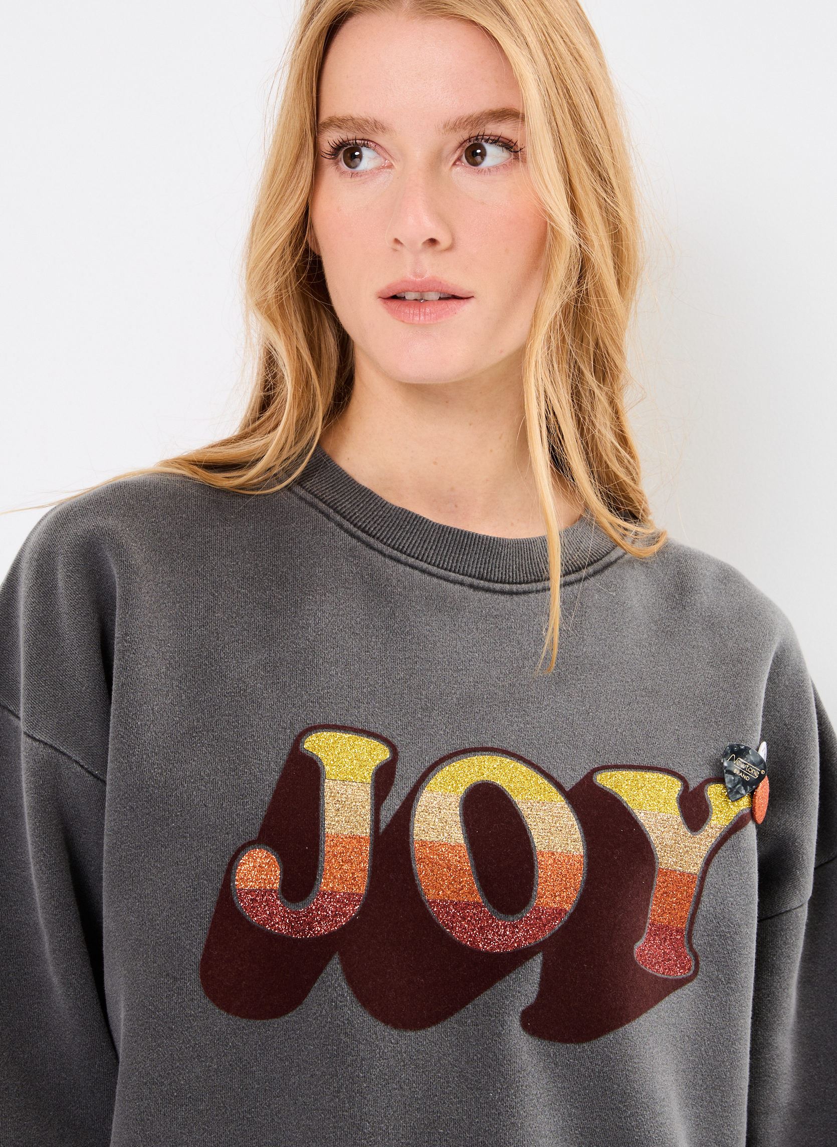 Sudaderas SWEATSHIRT ROLLER JOY News mujer gris Newtone Sudaderas SWEATSHIRT ROLLER JOY News mujer gris PEPPER-