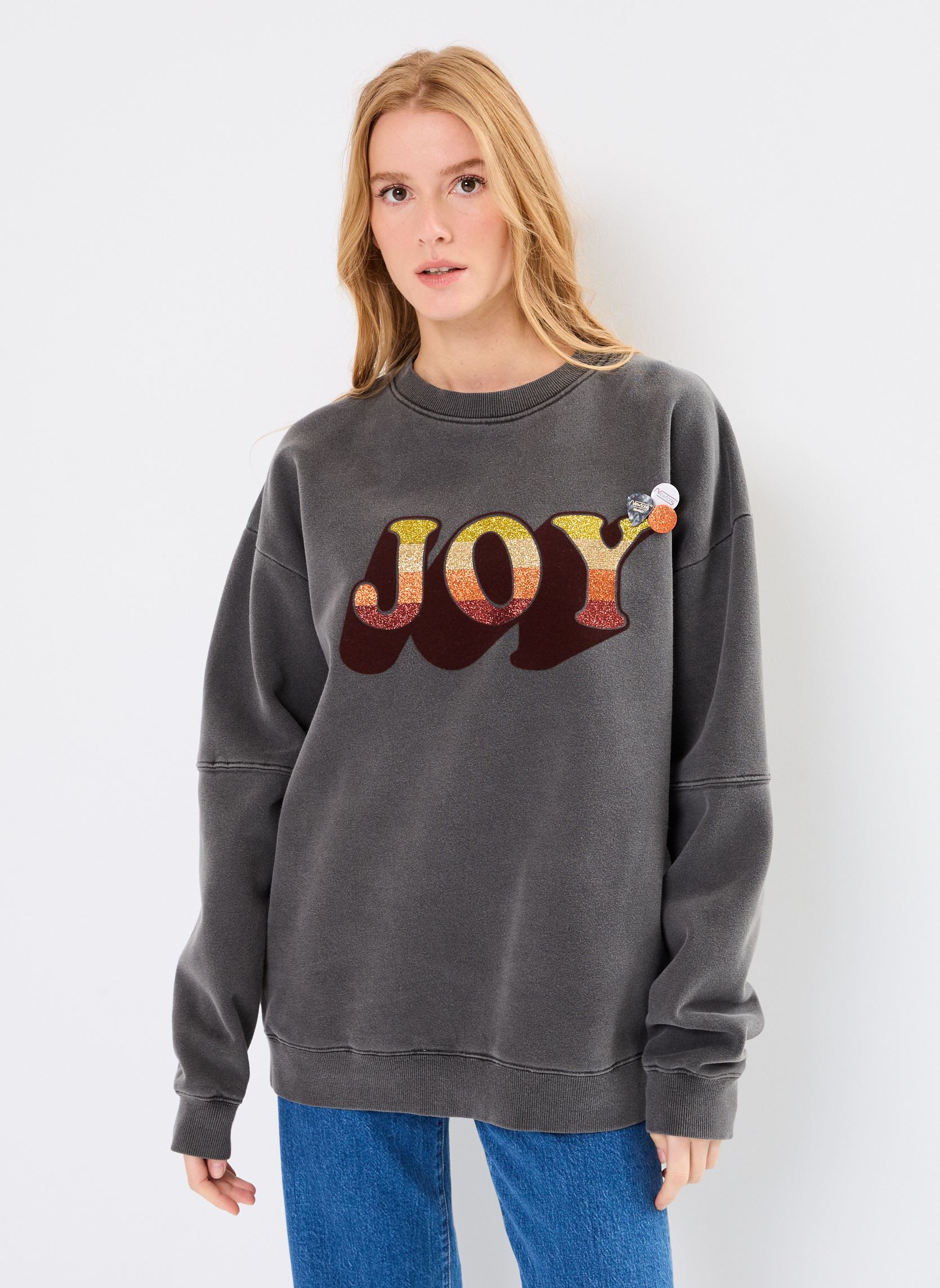 Sudaderas SWEATSHIRT ROLLER JOY News mujer gris Newtone Sudaderas SWEATSHIRT ROLLER JOY News mujer gris PEPPER-