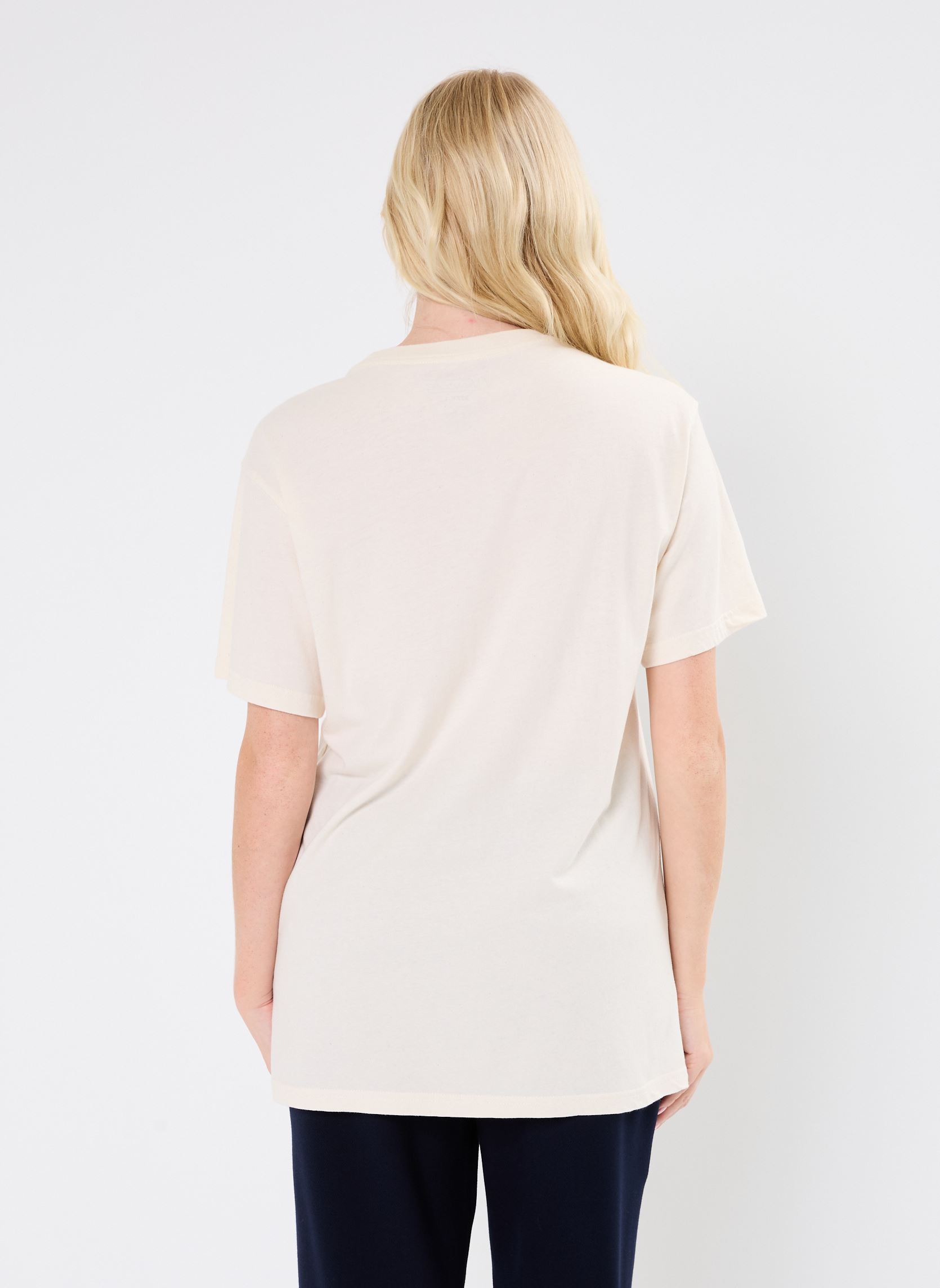 Tee-shirts manches courtes TSHIRT TRUCKER BUBBLE News femme blanc Newtone Tee-shirts manches courtes TSHIRT TRUCKER BUBBLE News femme blanc NATURAL-
